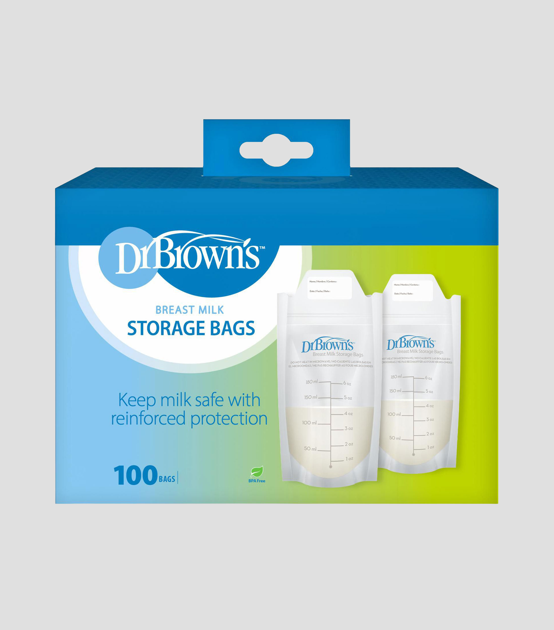 Set 100 Bolsas Almacenadoras de leche
