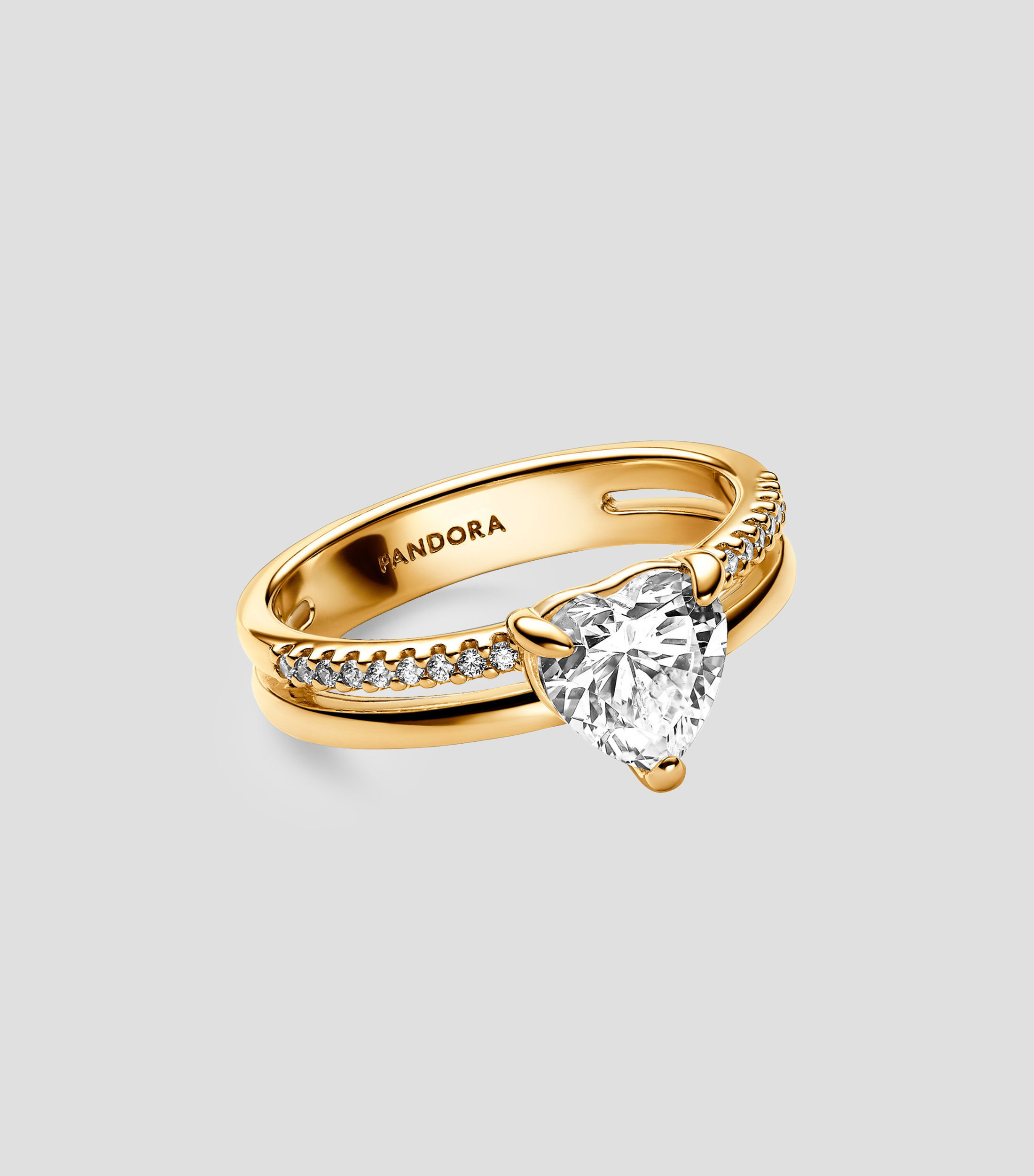 Anillo Pandora Timeless con incrustaciones de zirconia cúbica Mujer
