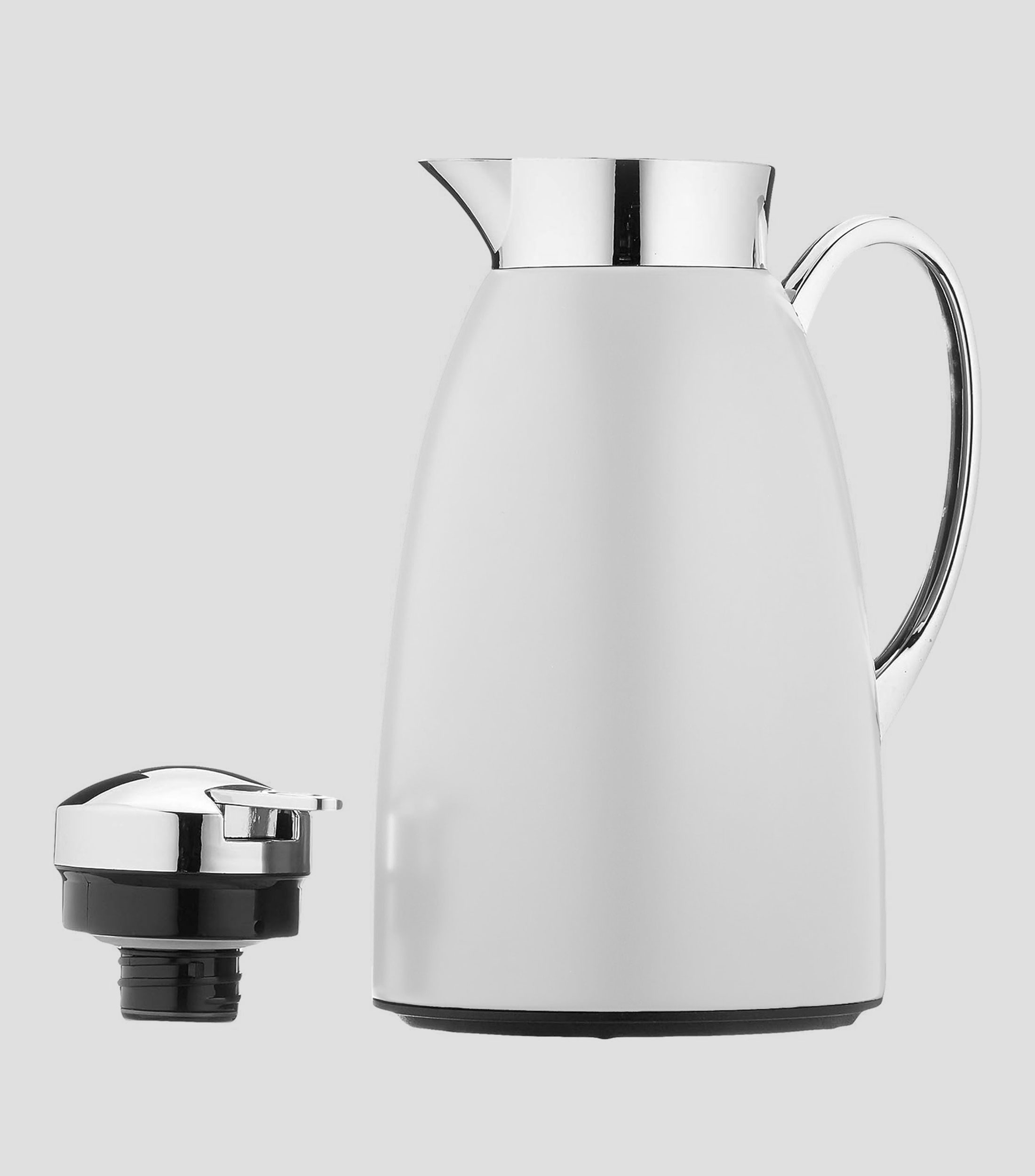 Jarra Para Cafe De Acero Blanco