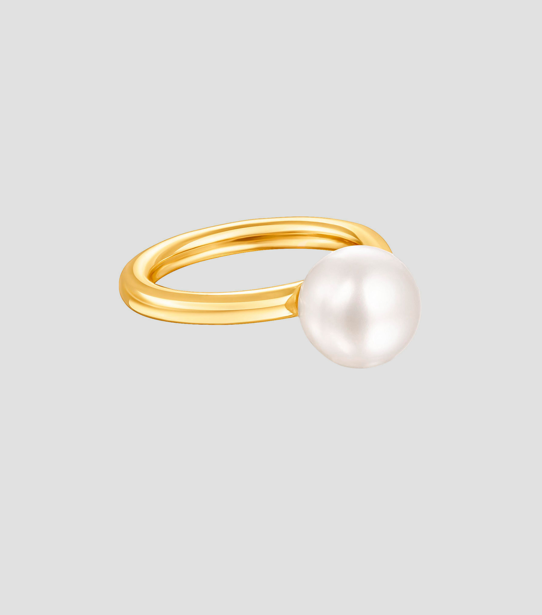 Anillo en Plata con Perla Mujer