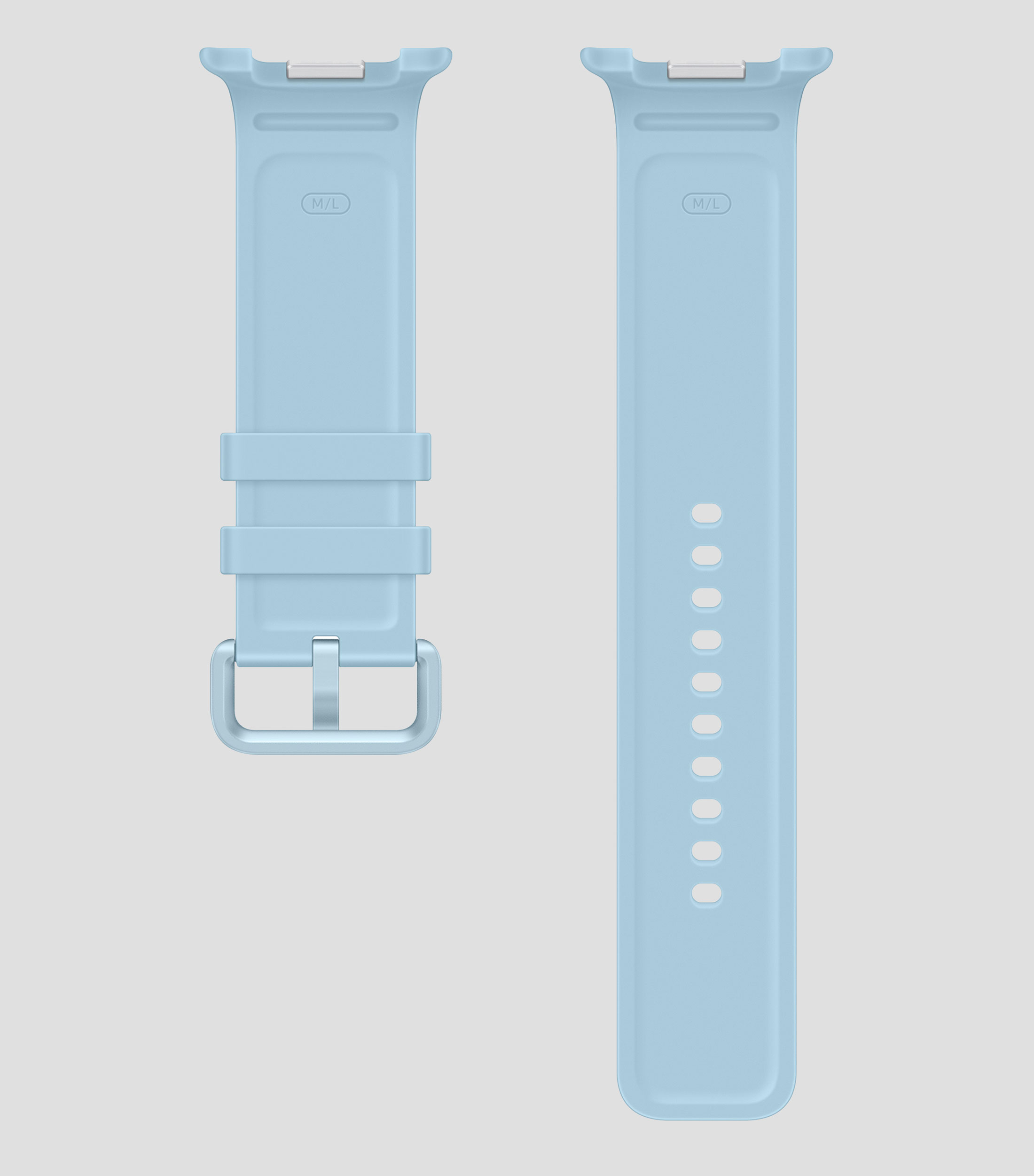 Correa para reloj Sport en caucho HNBR Azul