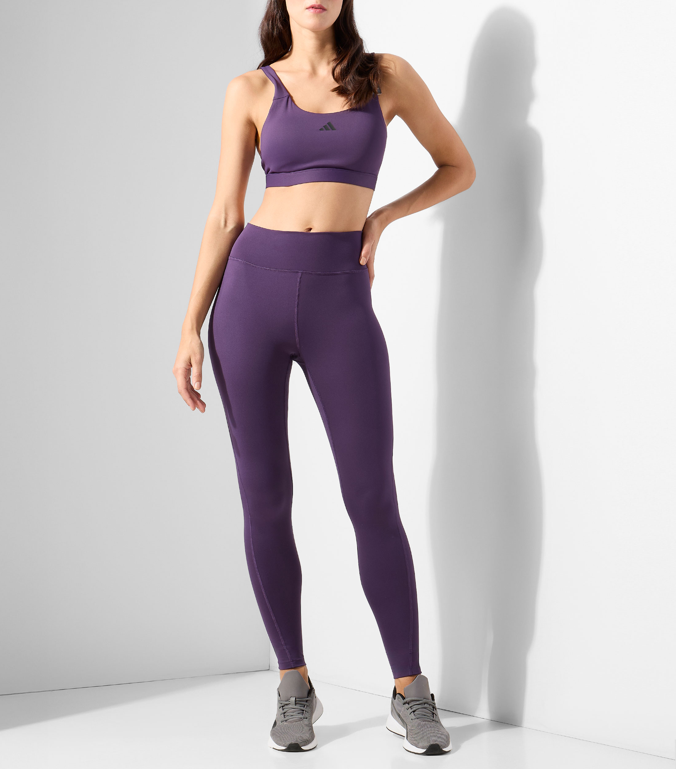 Leggings para entrenamiento lisos Mujer