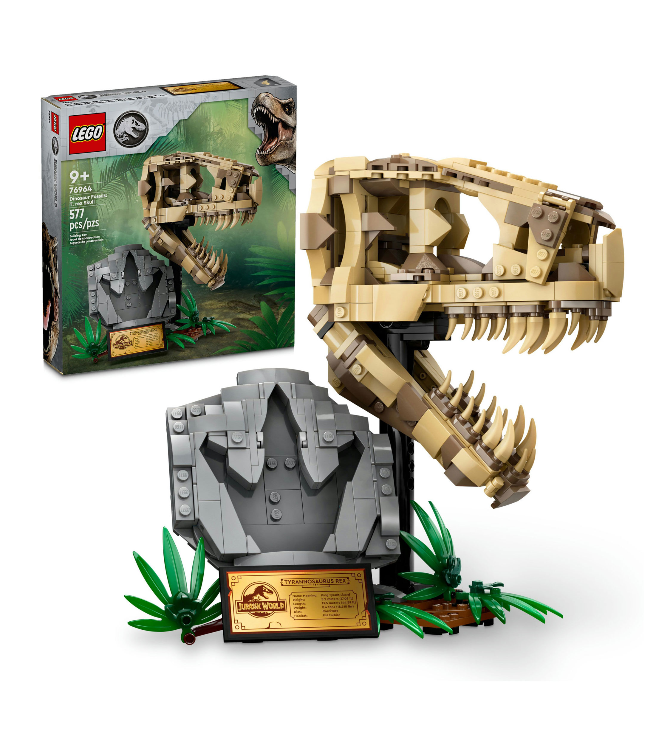 Lego Jurassic World, Fósiles de Dinosaurio Cráneo de T. Rex 76964