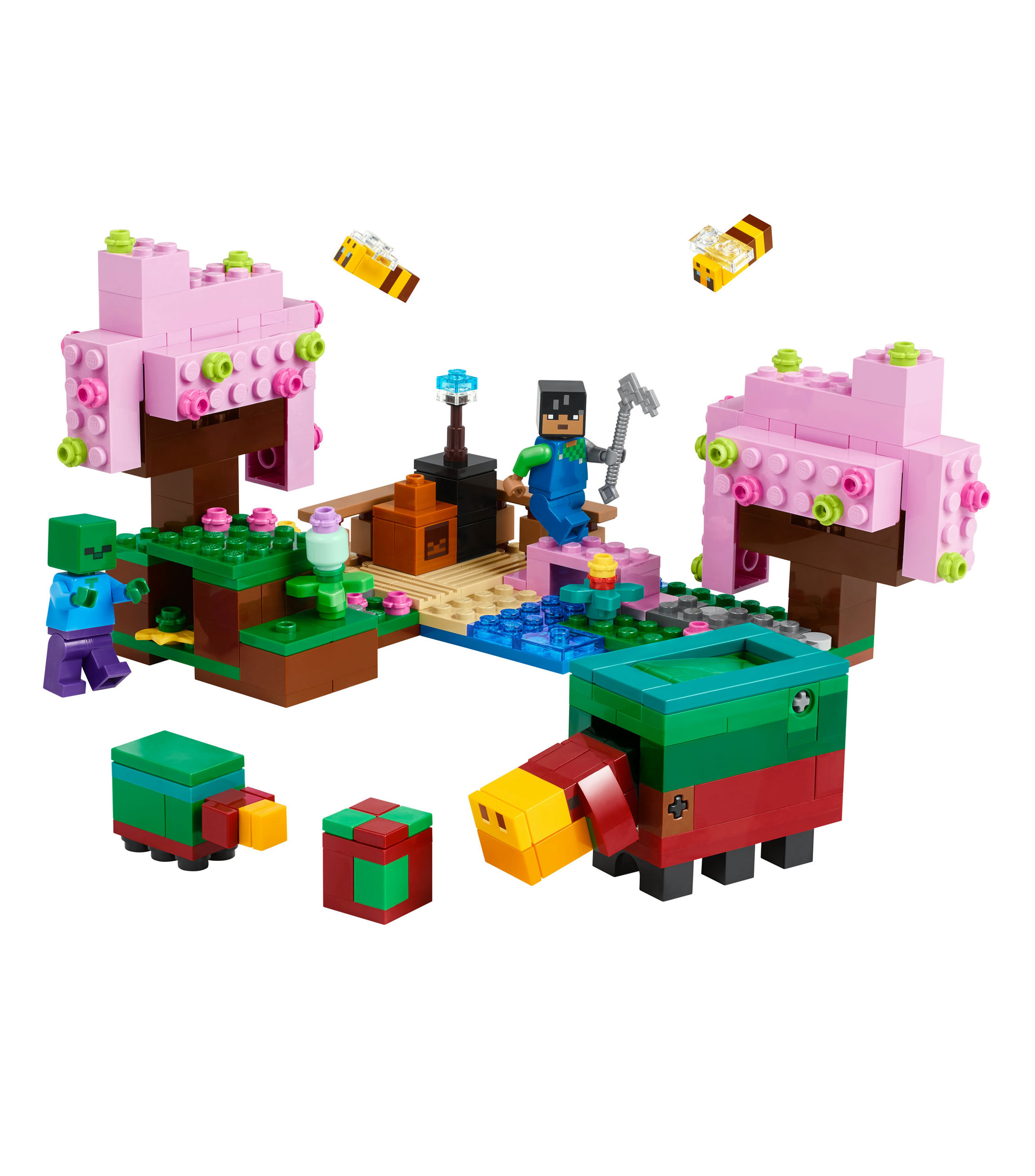 Lego Minecraft El Jardín de Cerezos en Flor Juguete 21260