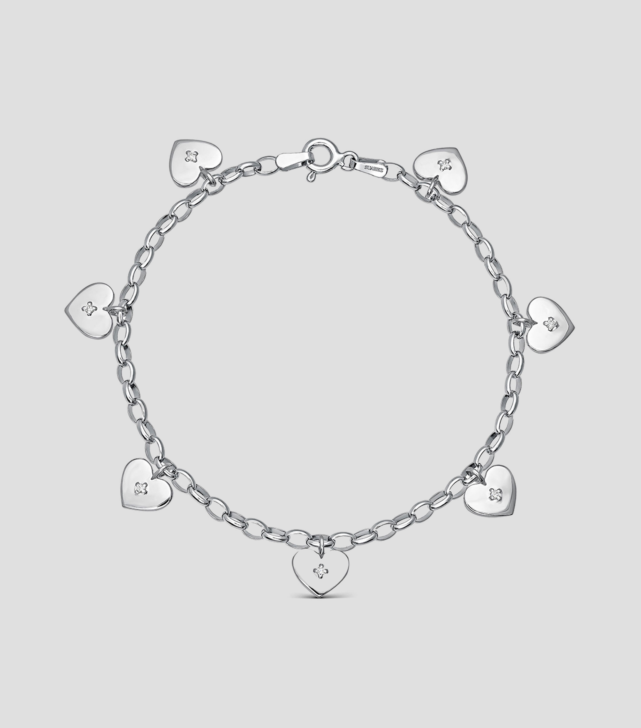 Pulsera en plata .925 con diamante Suarez Kids Mujer