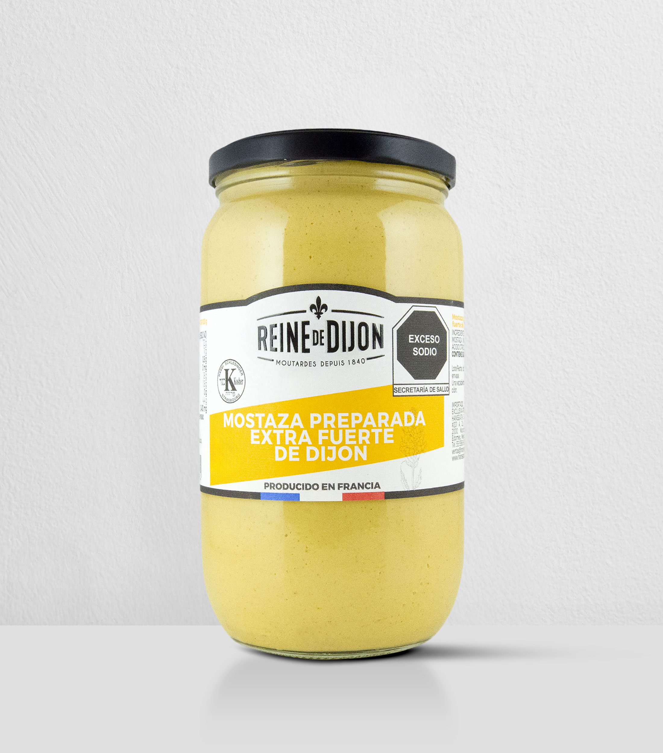 Mostaza preparada extrafuerte de Dijon, 850 g
