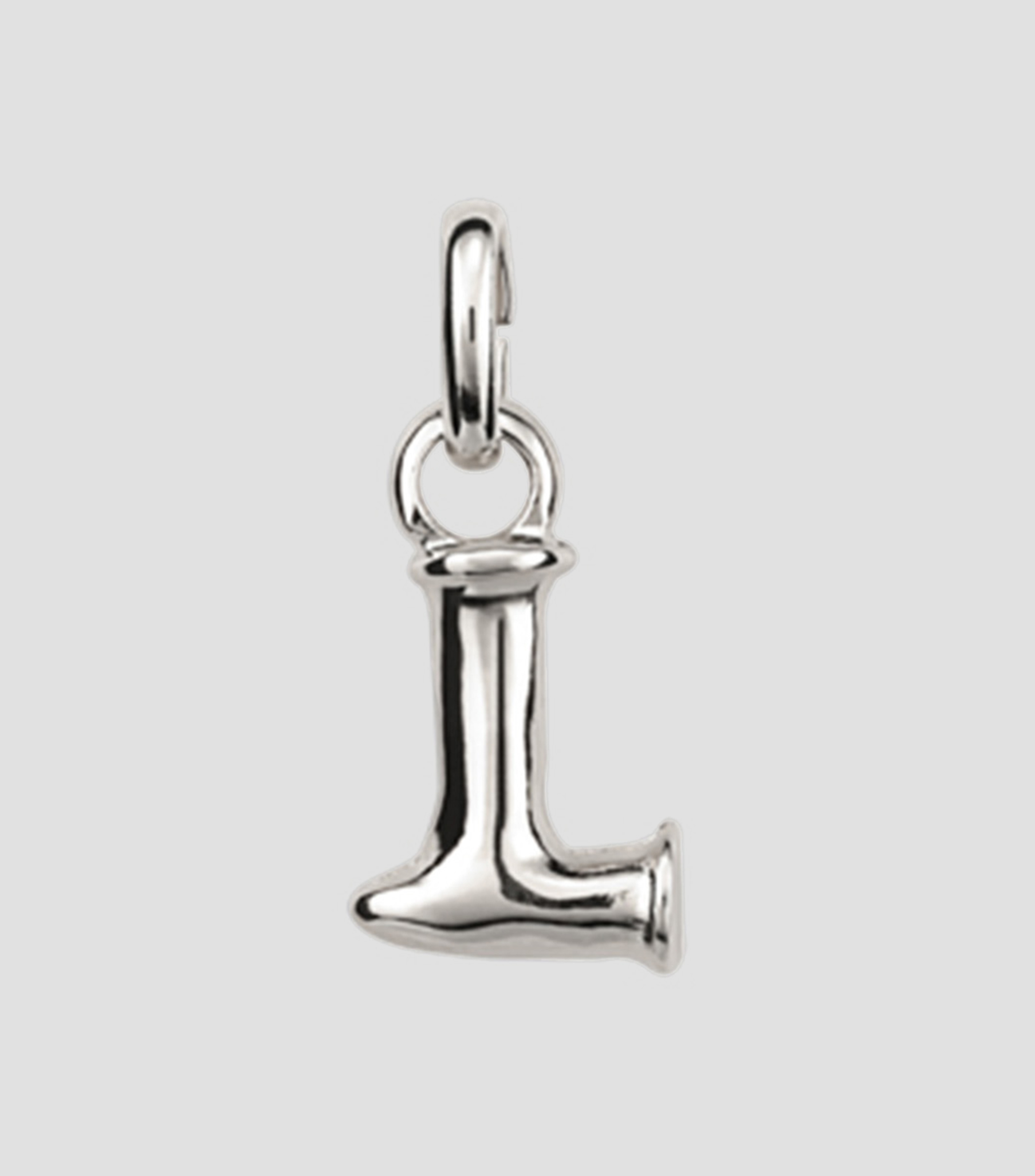 Charm letra L con argolla Mujer