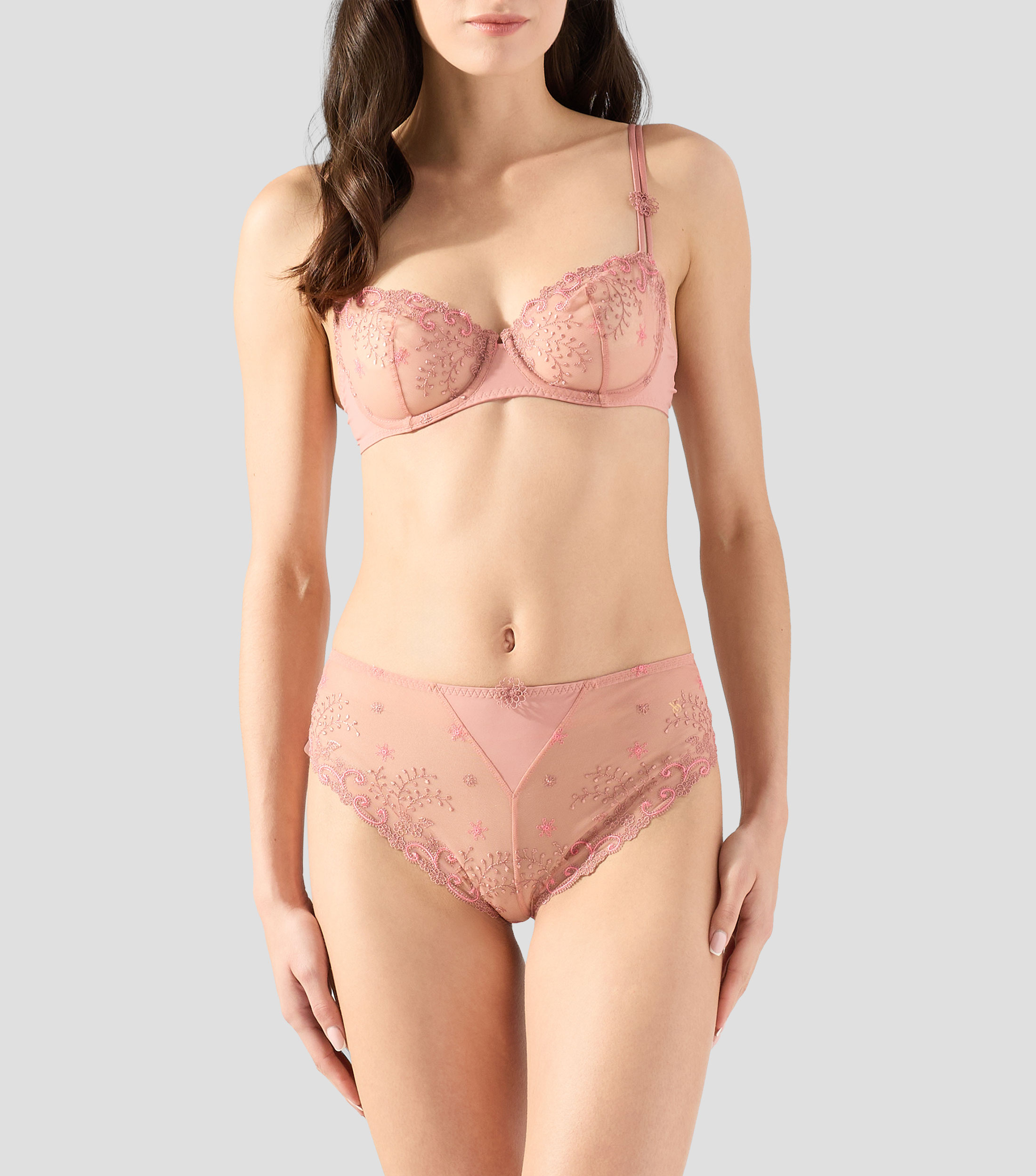 Brasier balconette con encaje