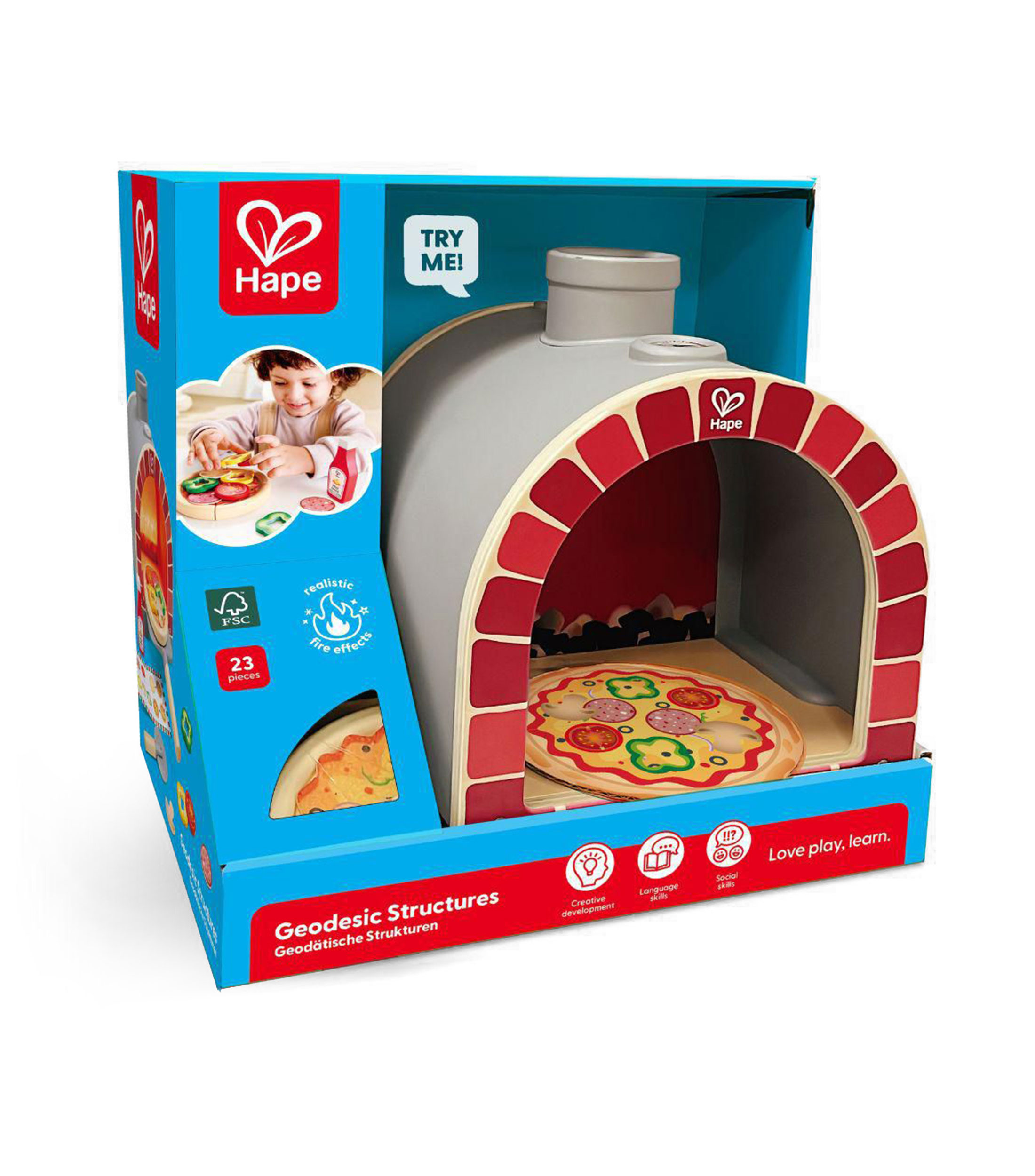Horno de Pizza con Luz y Sonido