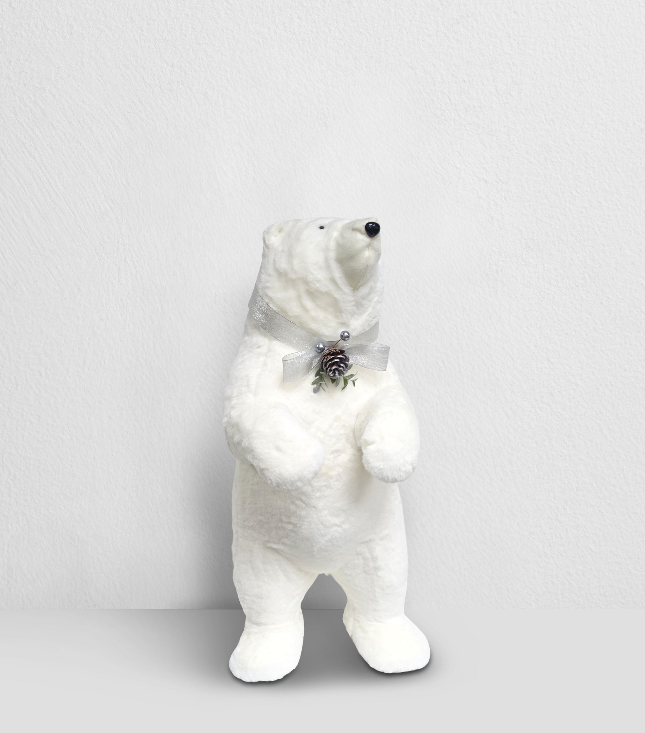 Figura navideña decorativa Frosty Crystal de Oso Pardo
