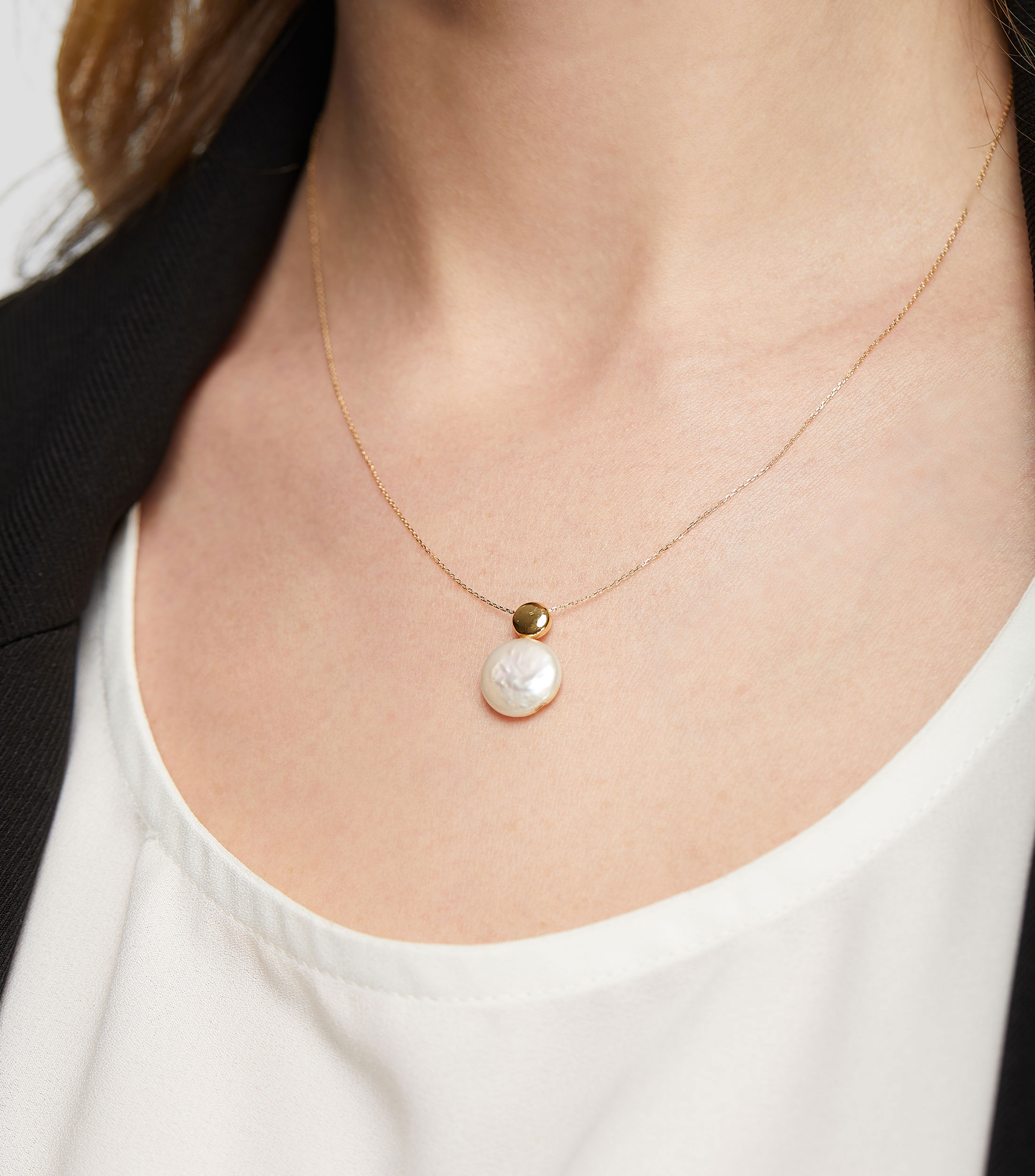 Collar en oro amarillo de 18 Kilates Alecia Mujer