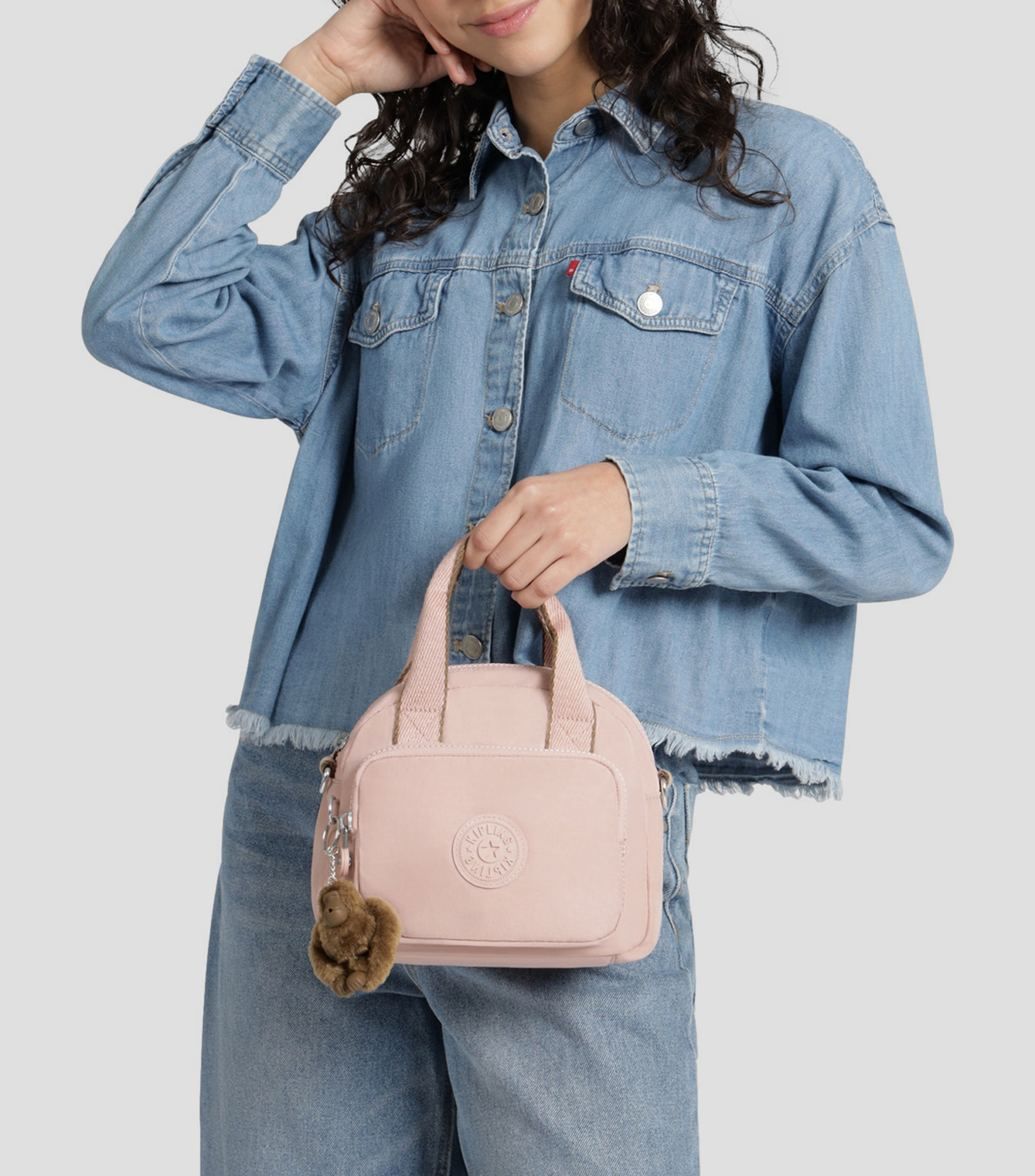 Bolsa crossbody rosa Defea Mini lisa Niña