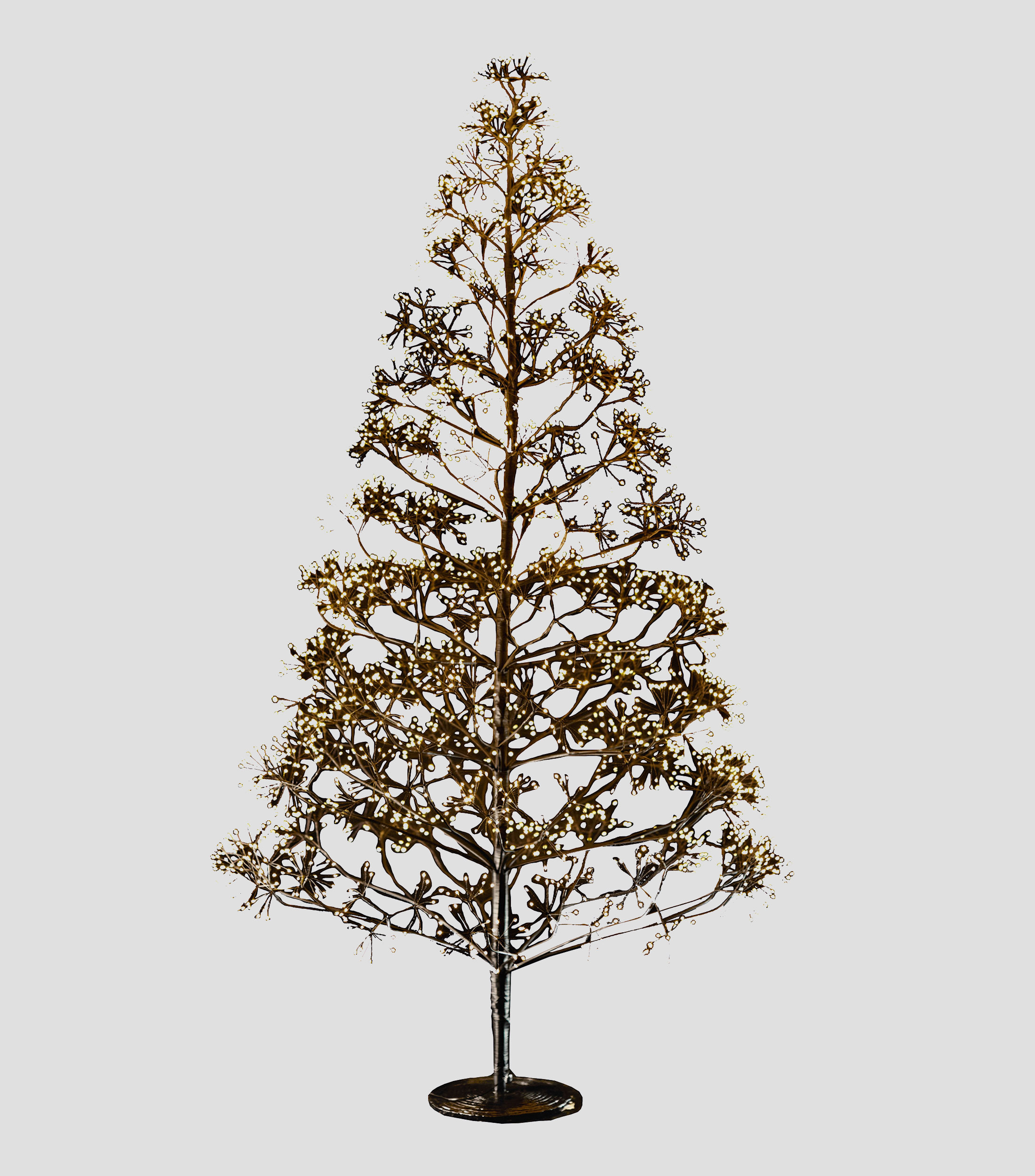 Árbol decorativo con 3000 luces