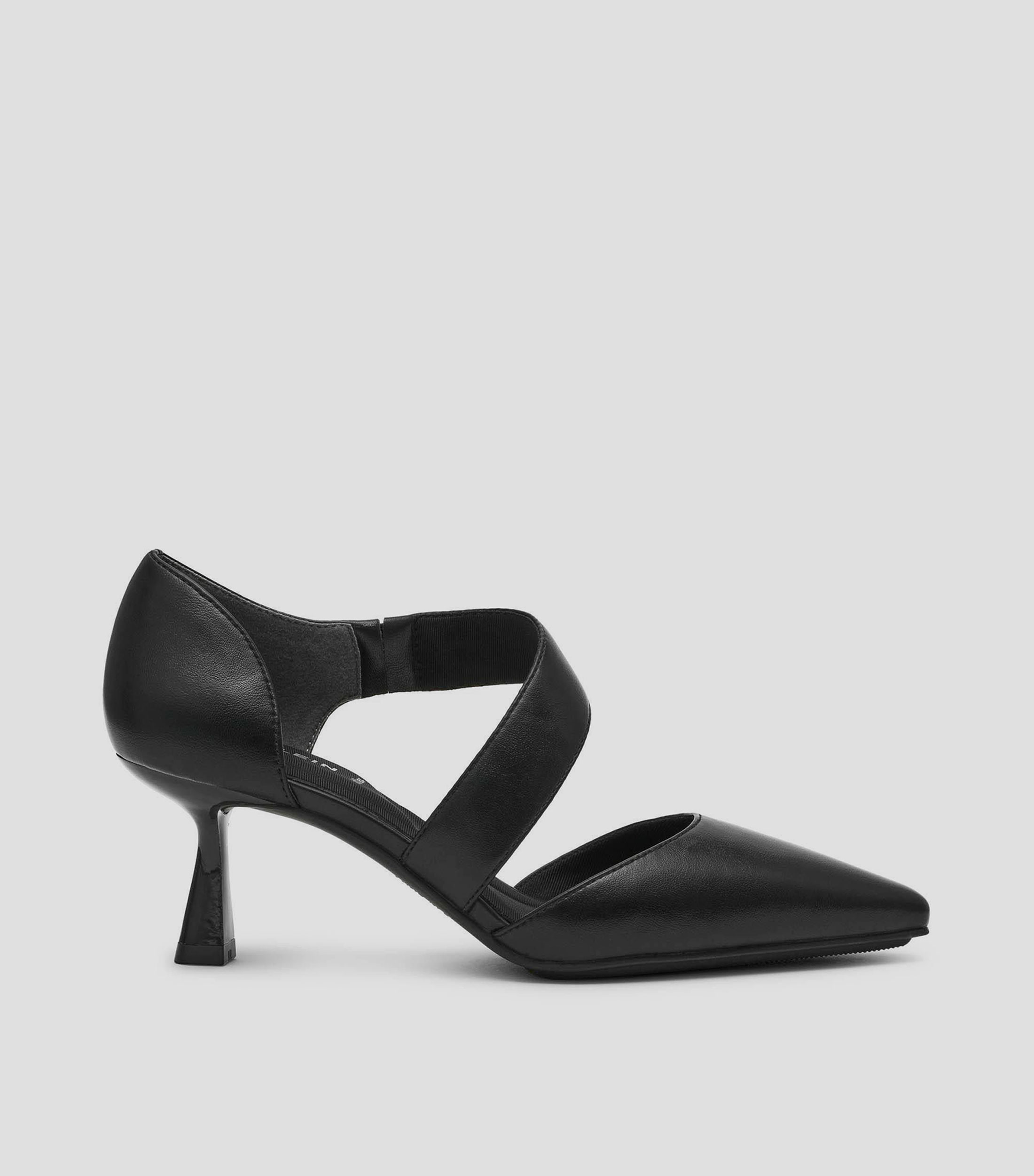 Zapatillas con tacón delgado Mujer