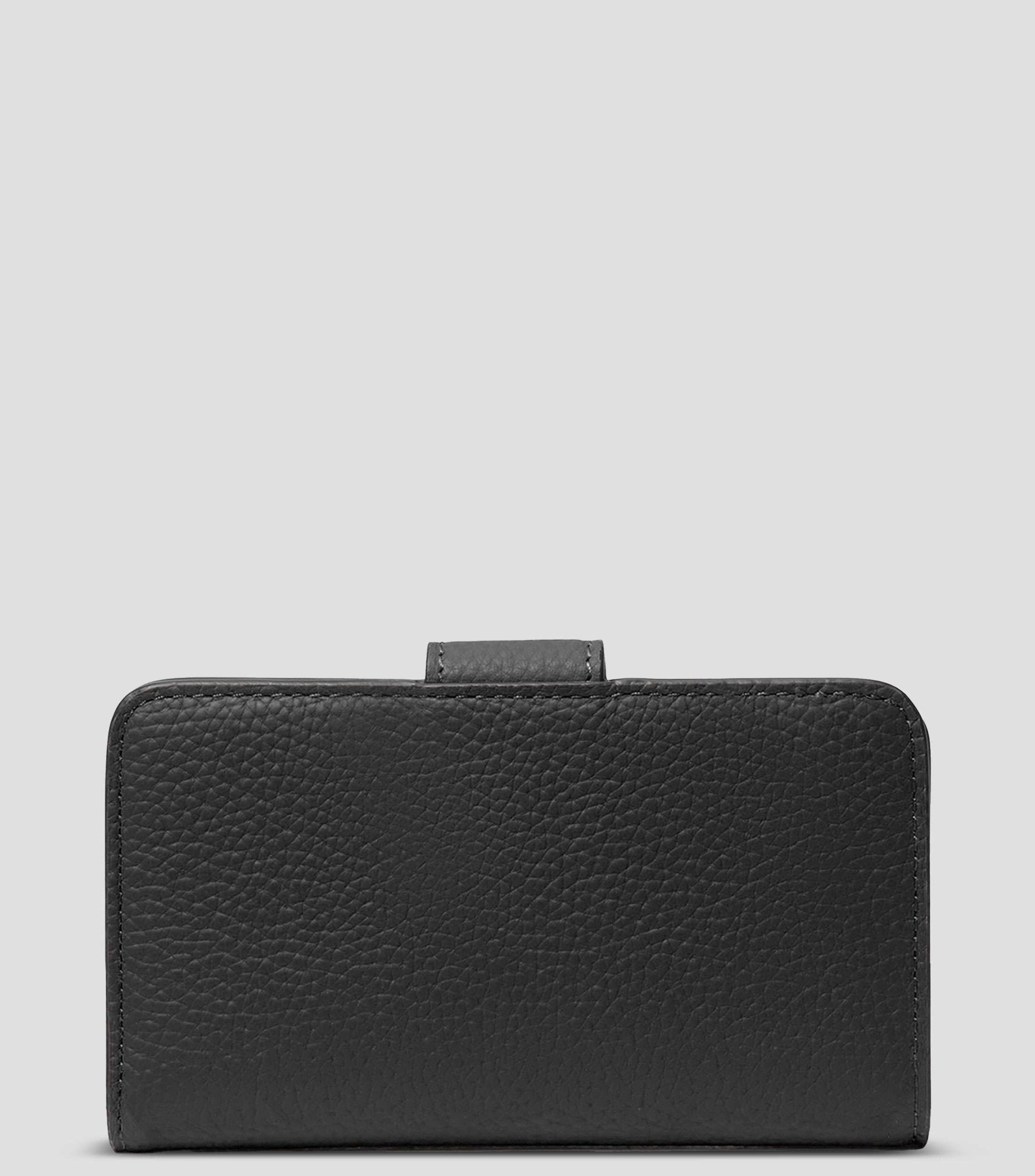 Cartera en piel lisa Mujer
