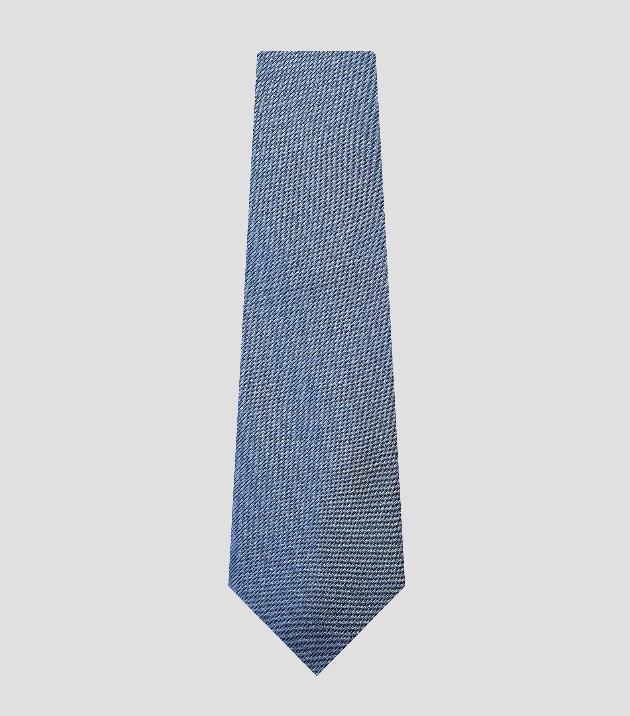 Corbata de seda con tejido jacquard Hombre