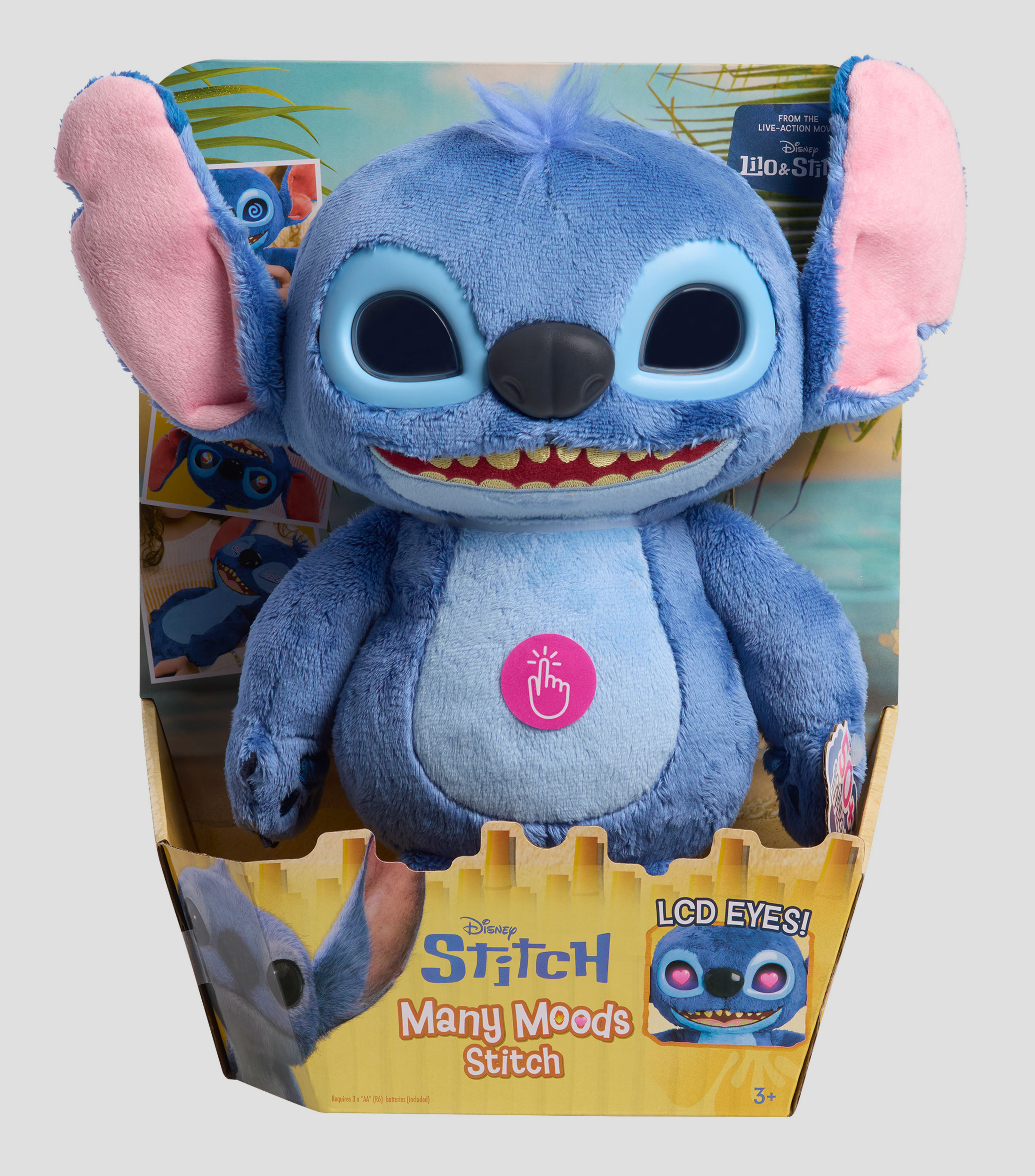 Peluche Electrónico Stitch Estados de Ánimo