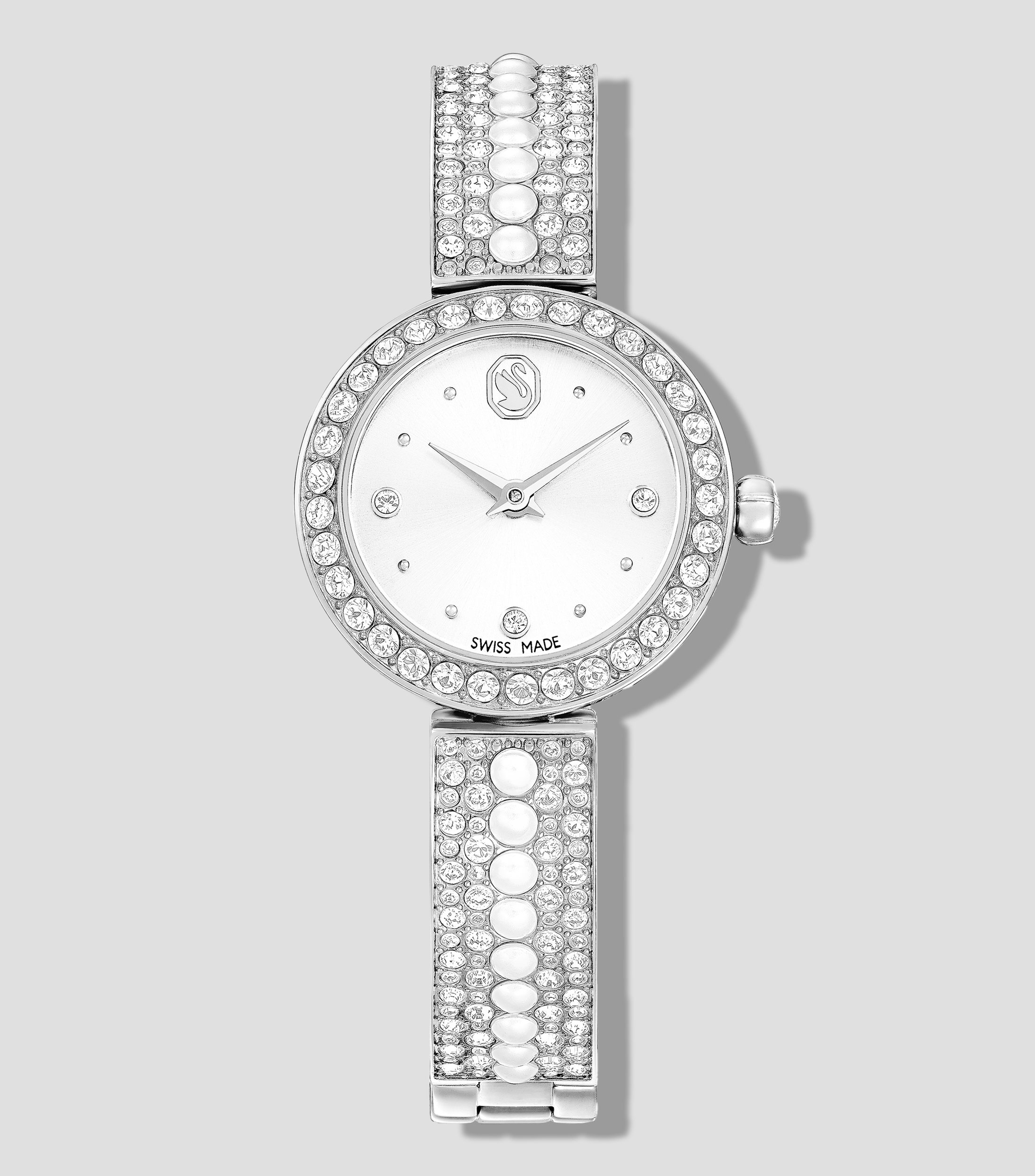 Reloj para Mujer Matrix casual plateado