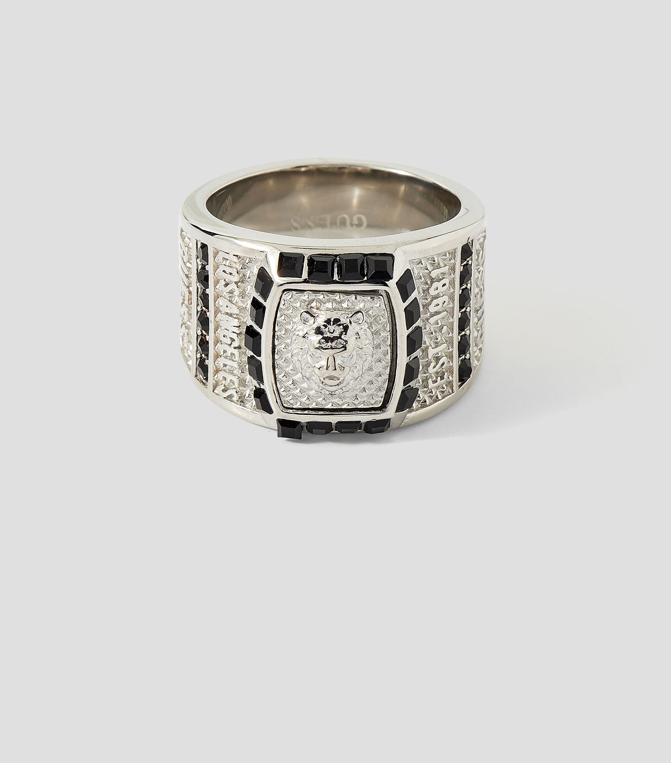 Anillo Lion King con circonitas Hombre