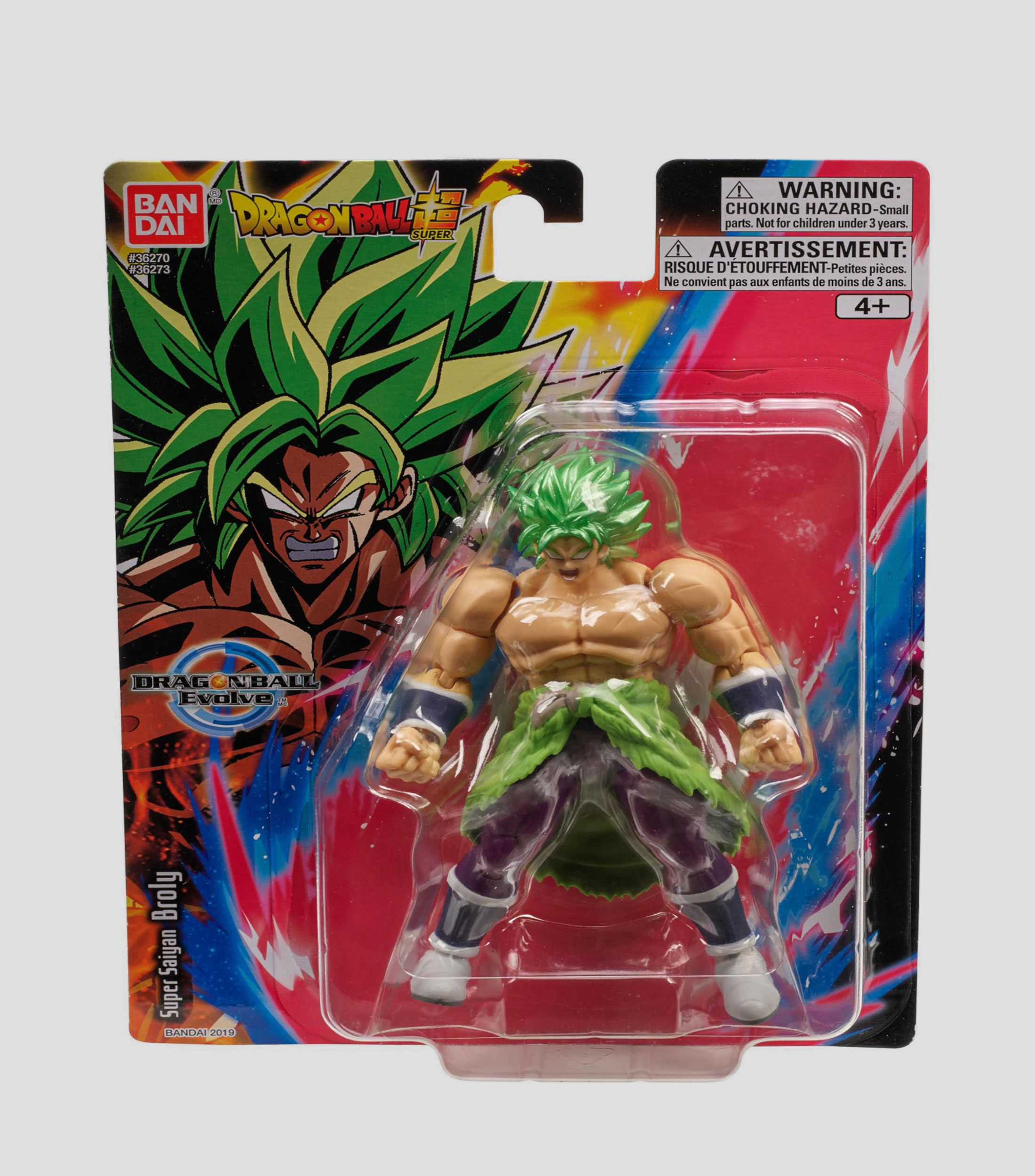 Figura de acción Super Saiyan Broly Dragon Ball Evolve