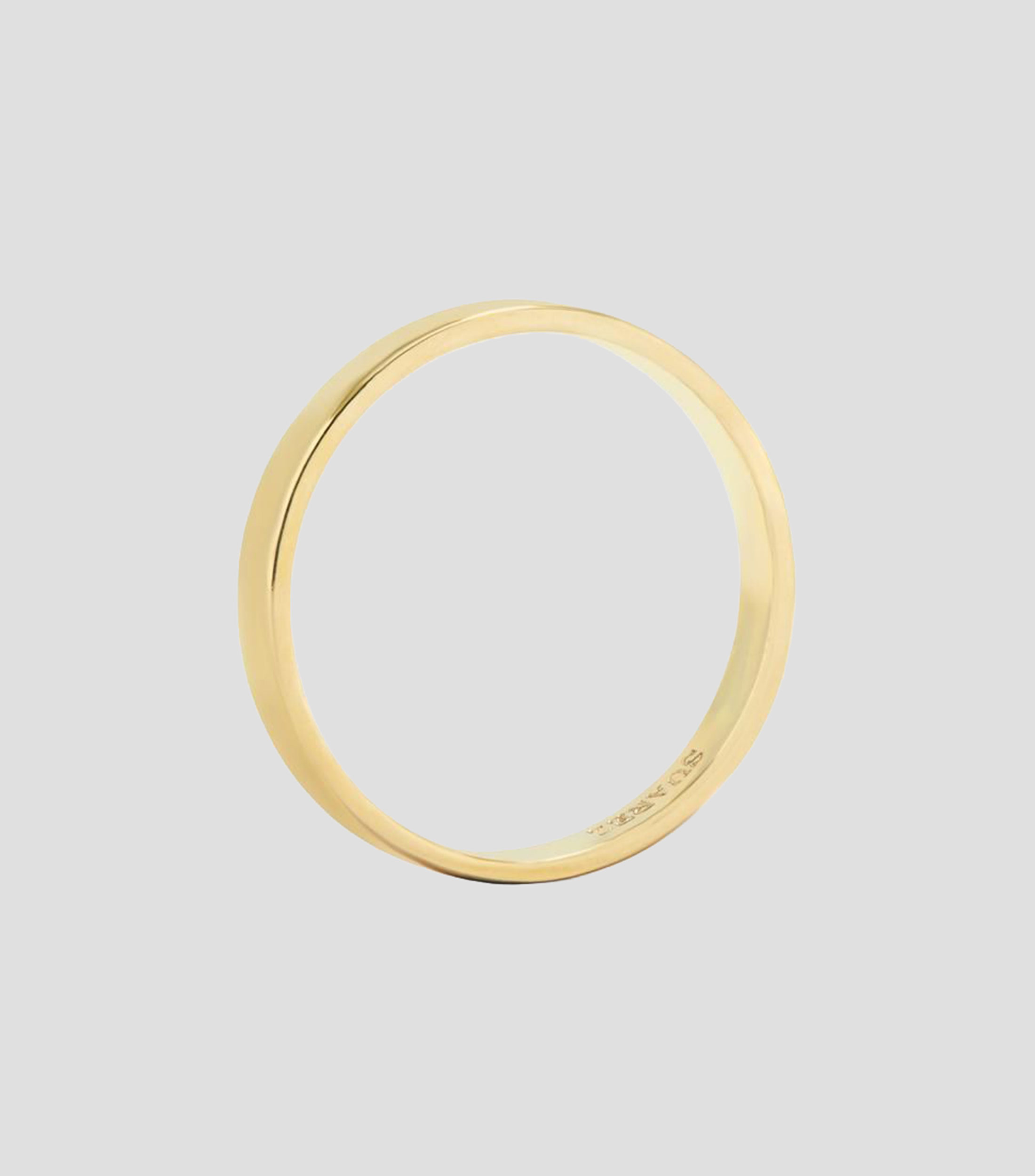 Anillo de compromiso en oro amarillo Mujer