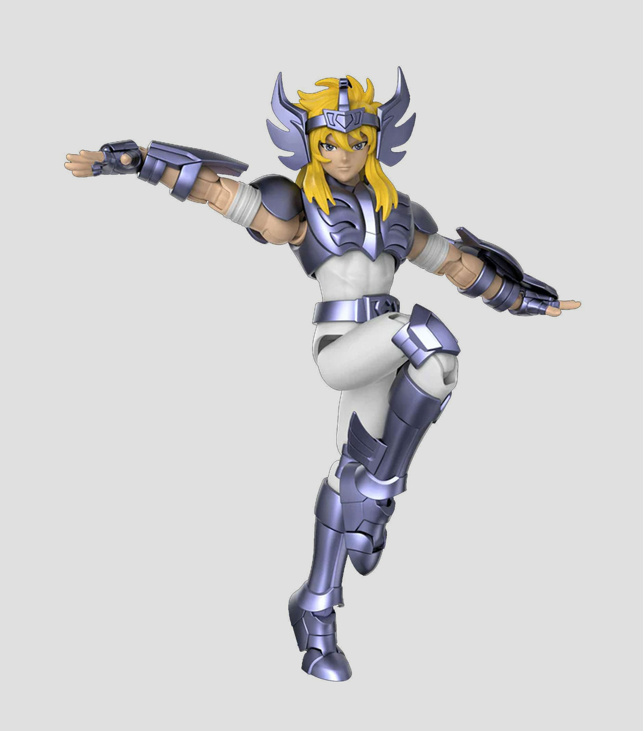 Figura de acción para armar Saint Seiya Hyoga de Cisne