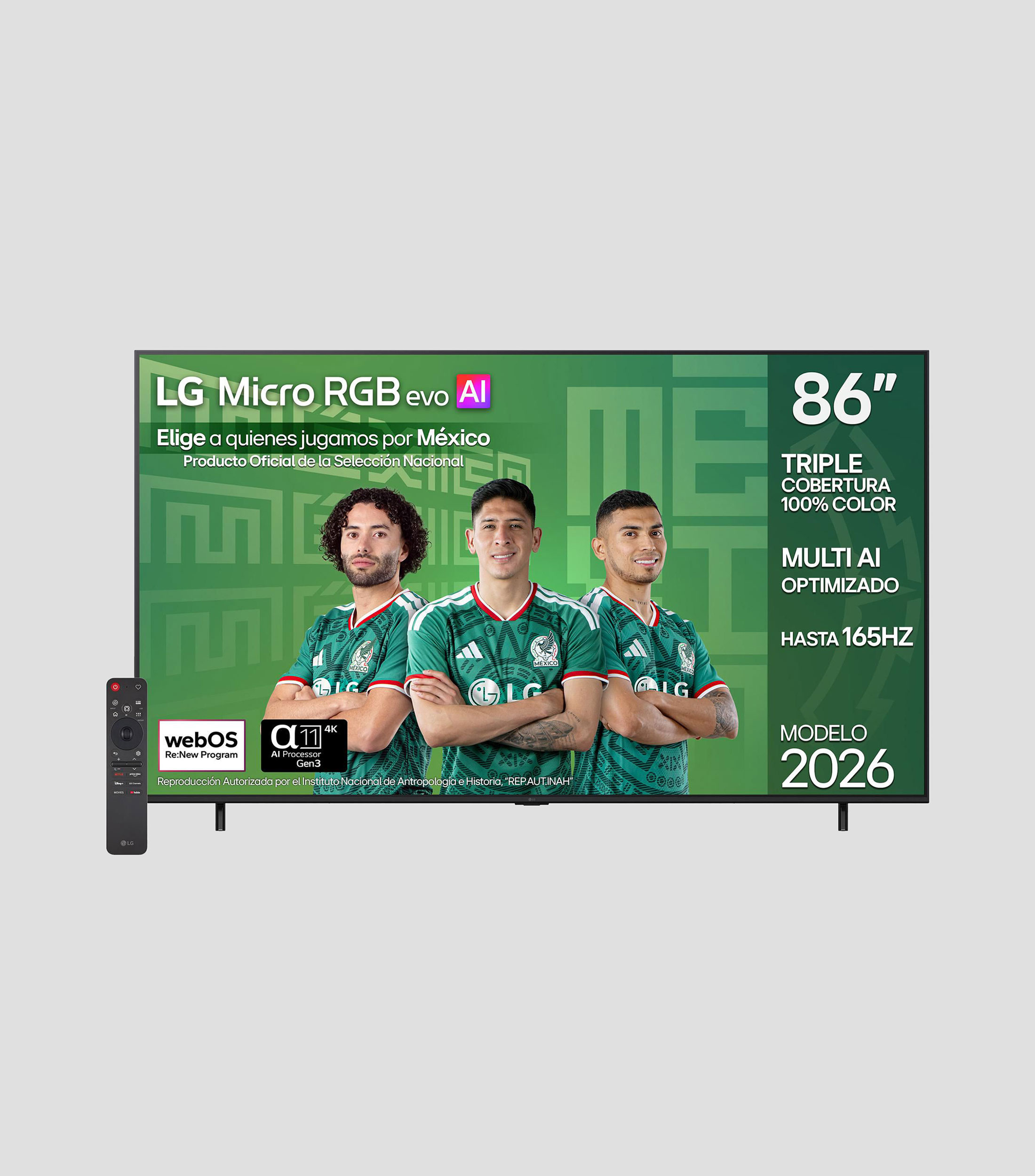 Pantalla 86 Pulgadas Plana OLED 4K Micro RGB 86MRGB95BSA