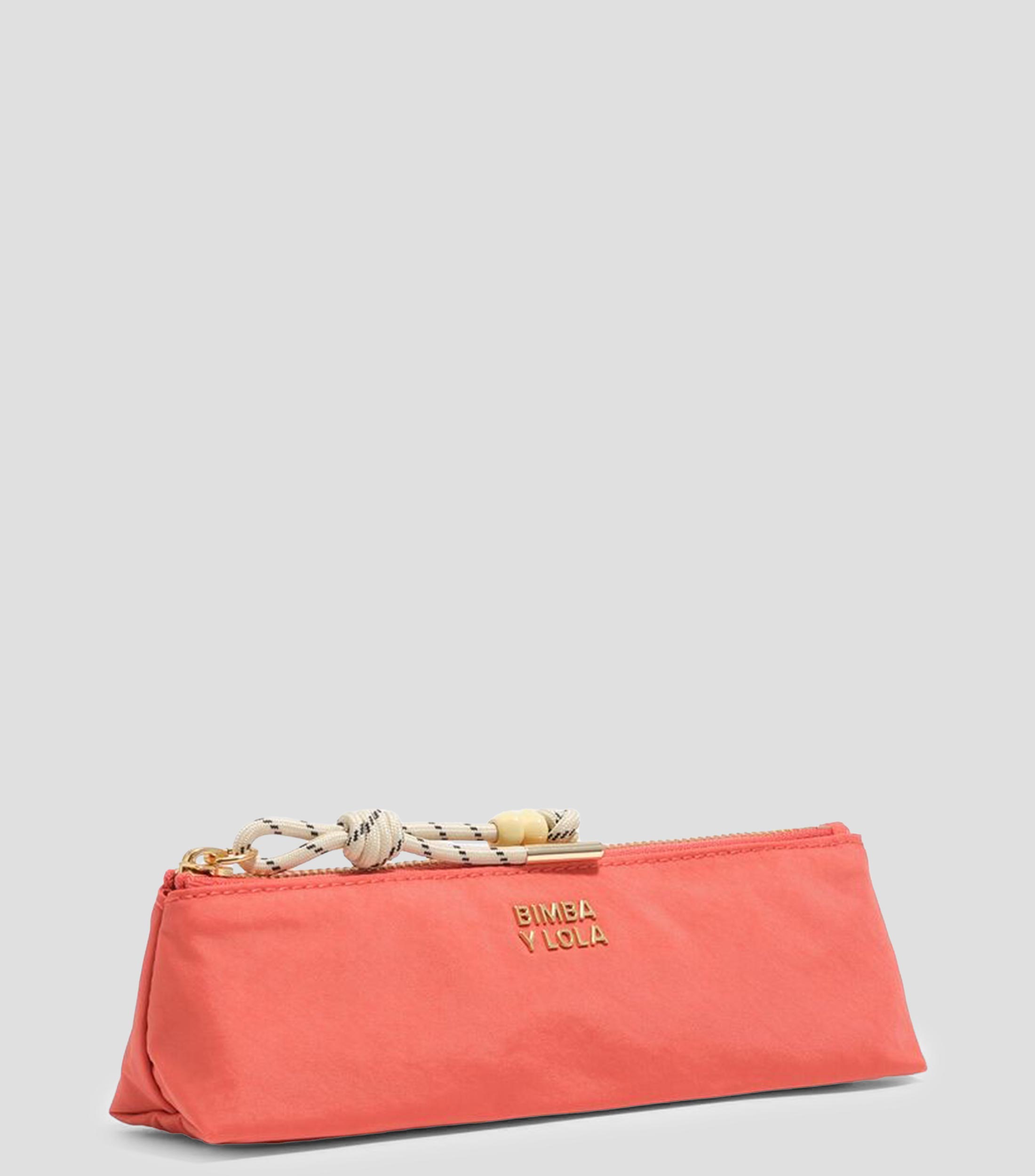 Estuche nylon coral Mujer