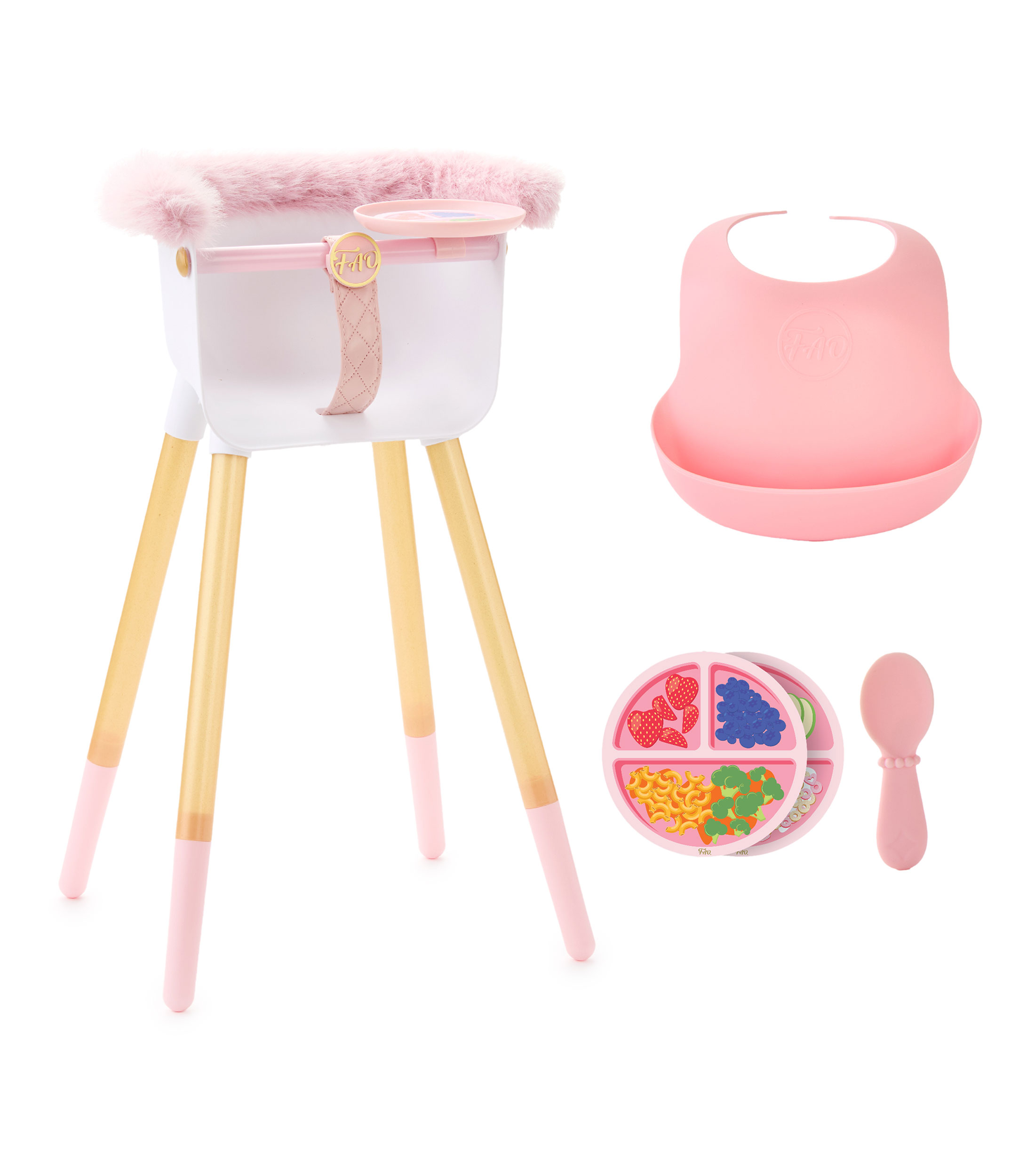 DOLL ACCESSORY HIGH CHAIR