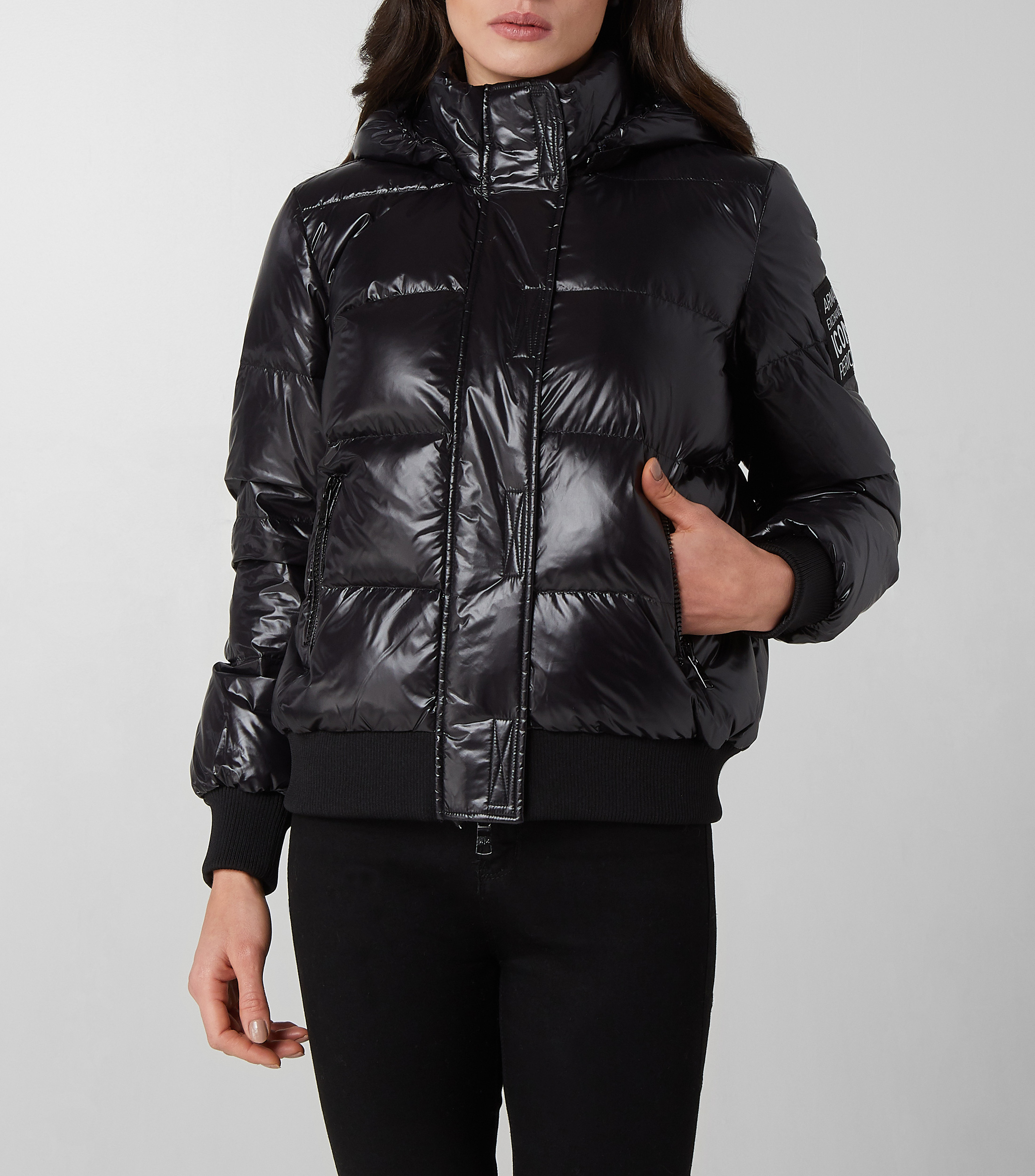 Armani Exchange Chamarra Puffer con Capucha Mujer El Palacio de Hierro