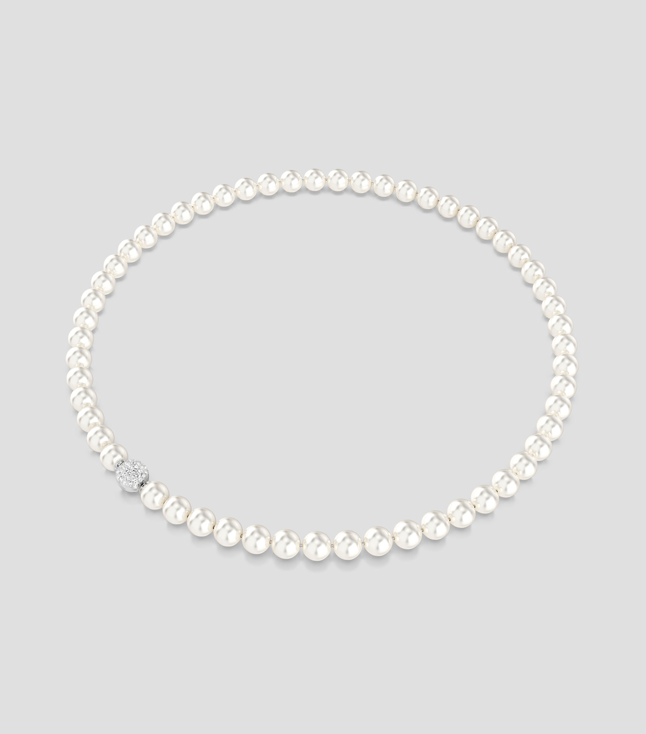 Collar Matrix con perlas Mujer
