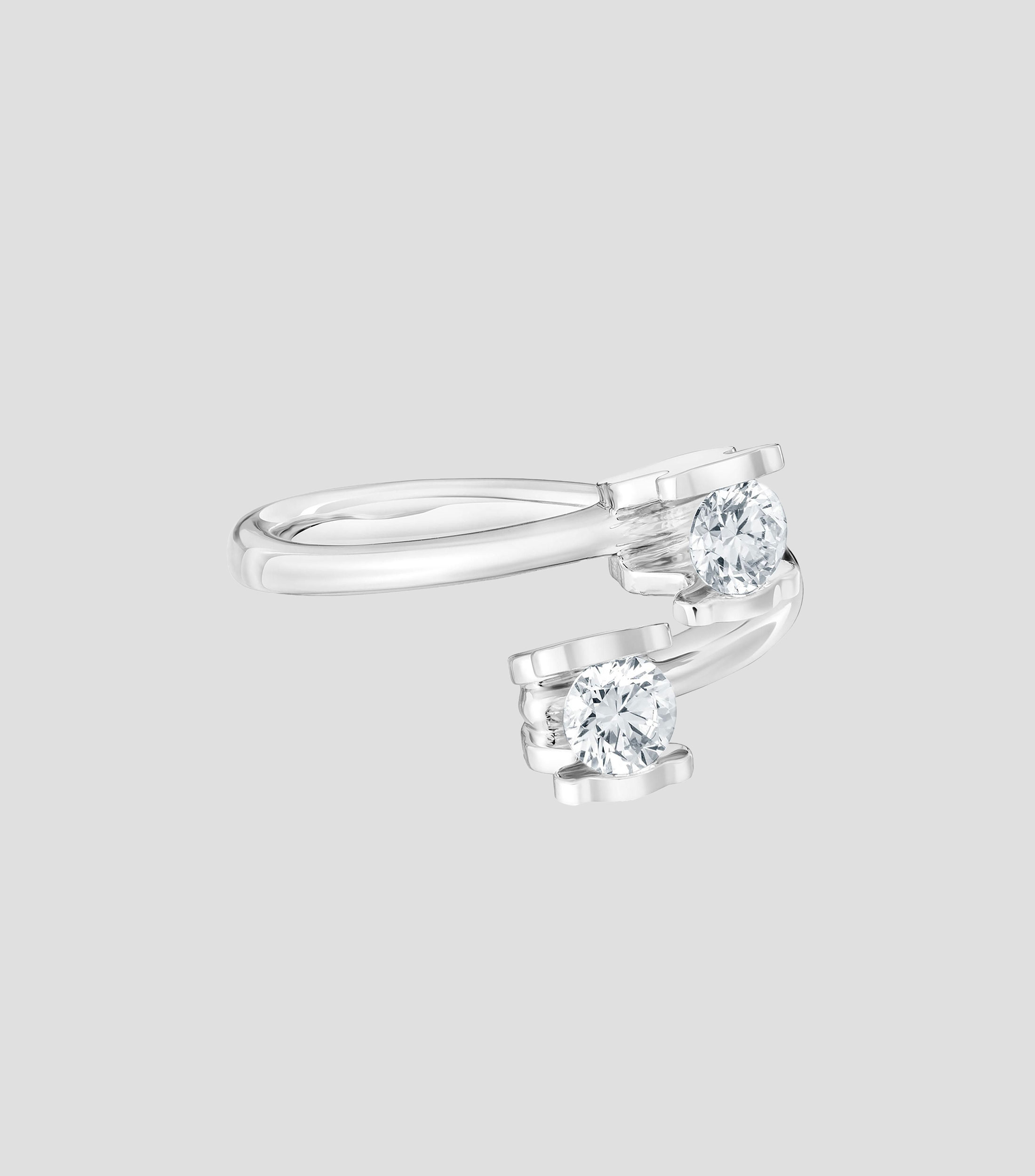 Anillo solitario Sweet Diamonds LGD con incrustación de diamante Mujer