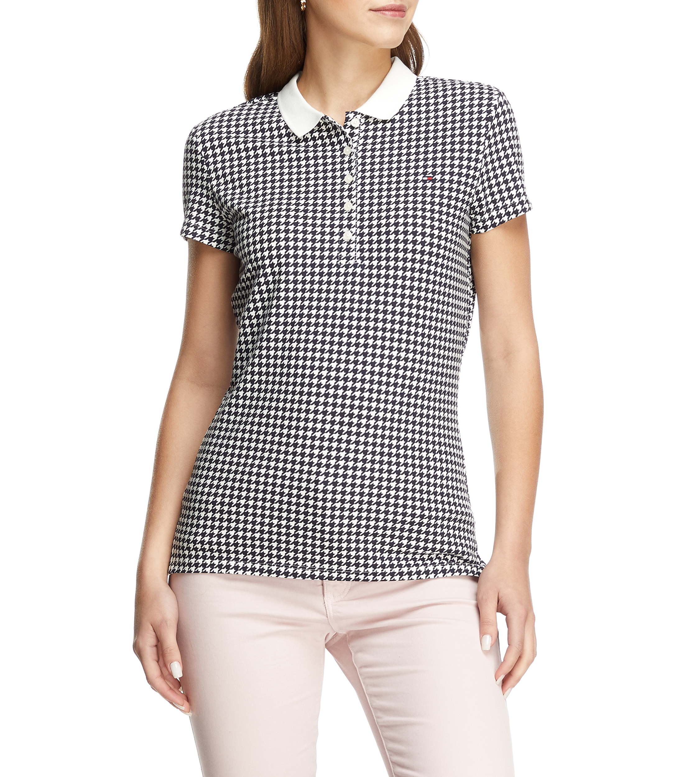 Tommy Hilfiger Playera Polo diseño pata 