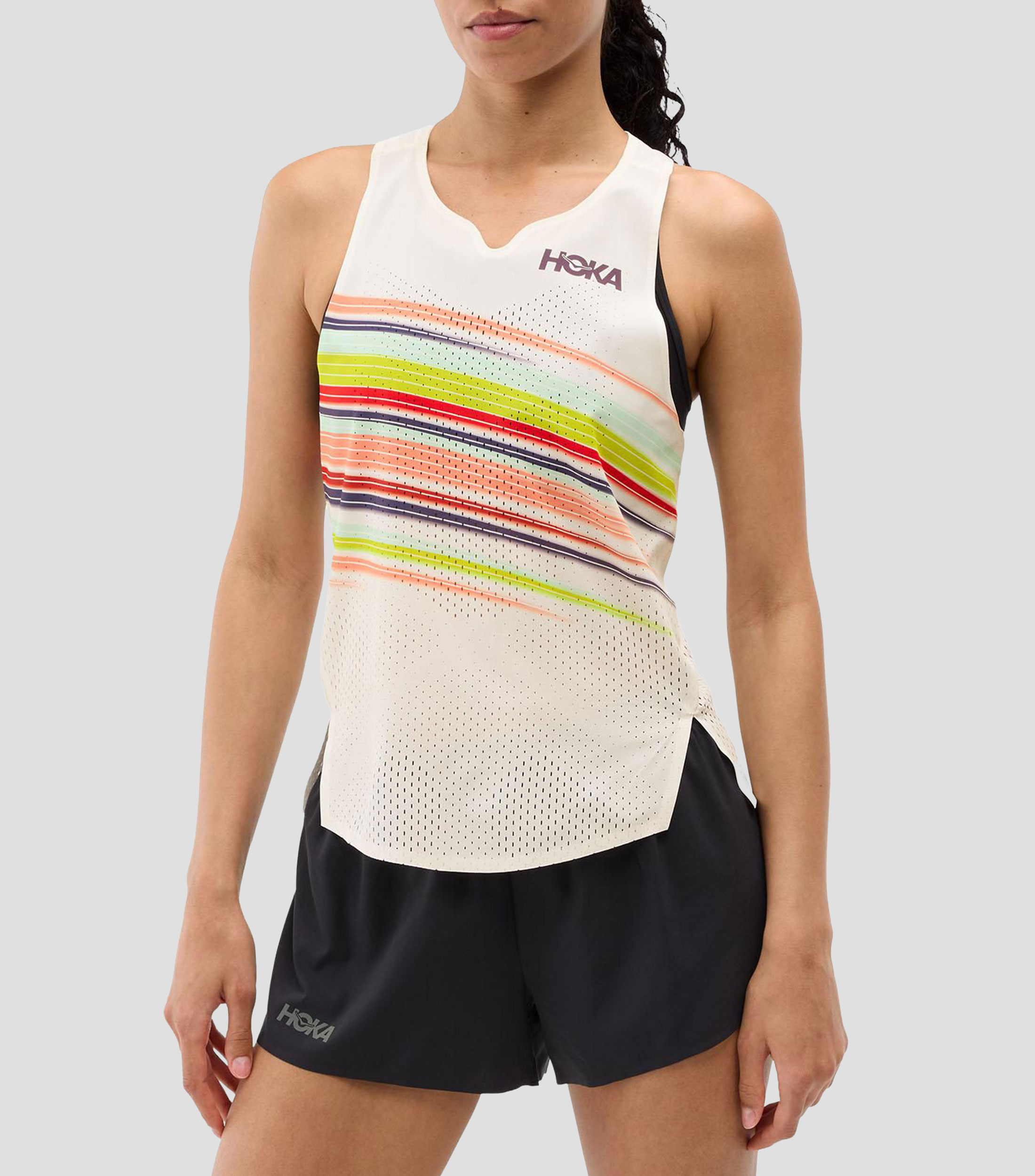 Tank para correr Race Day Singlet con estampado Mujer