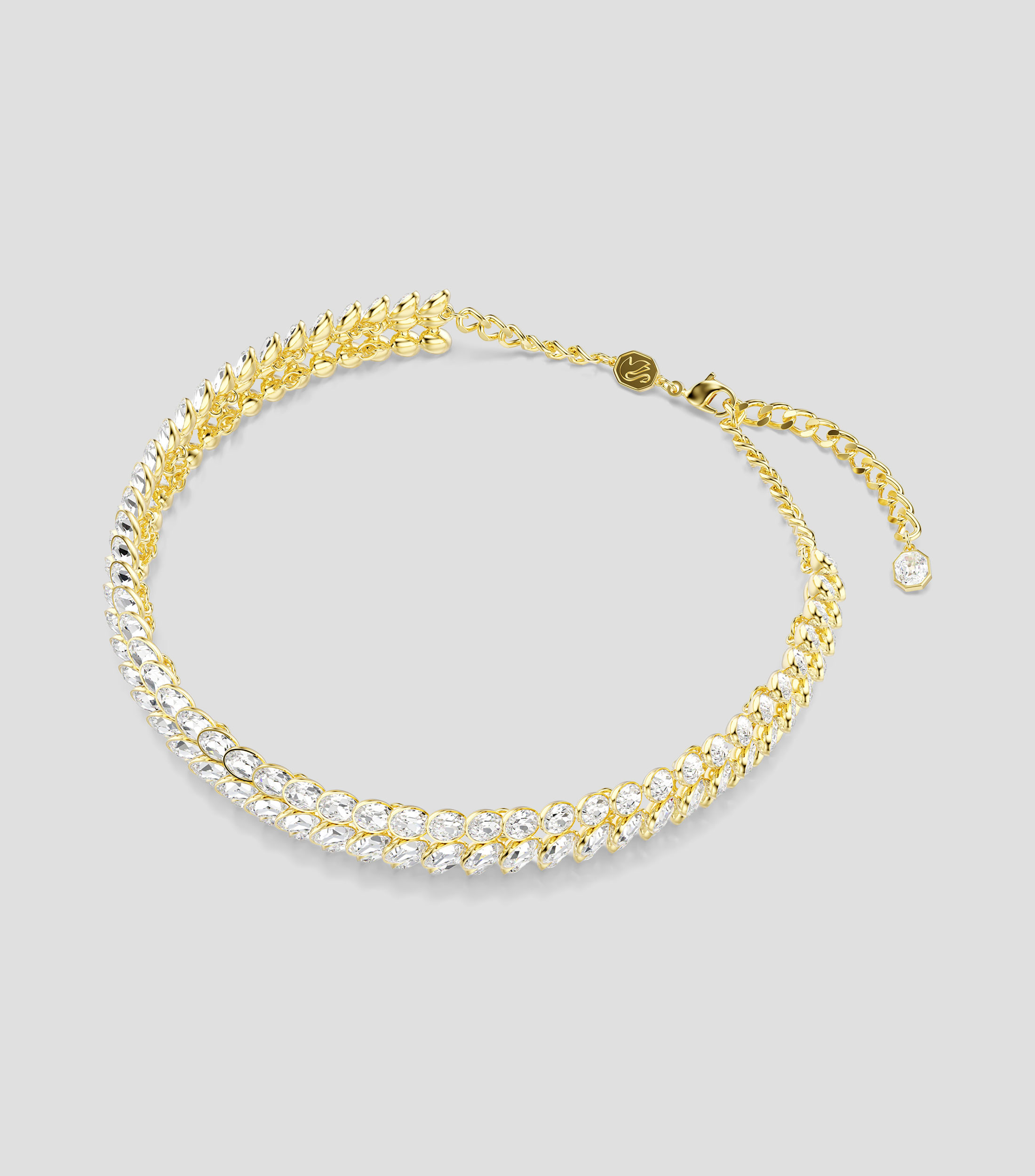 Collar con cristales Unisex