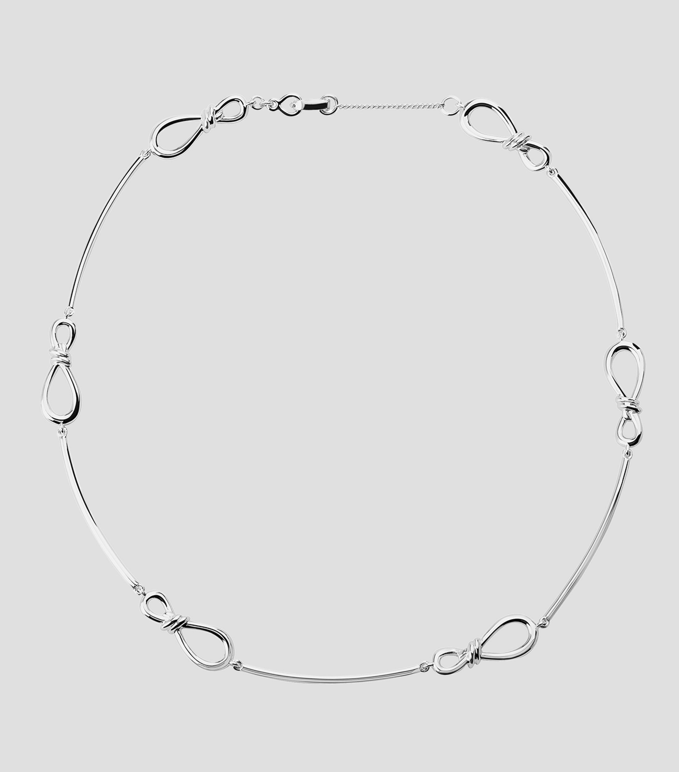 Gargantilla en Plata Lazada Mujer