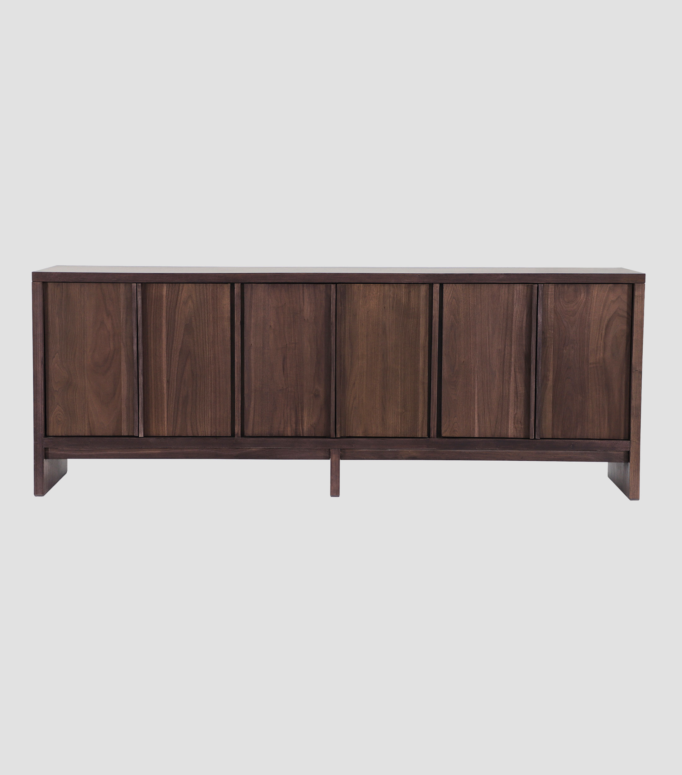 Buffet Brooklyn en Madera de chapa de Nogal