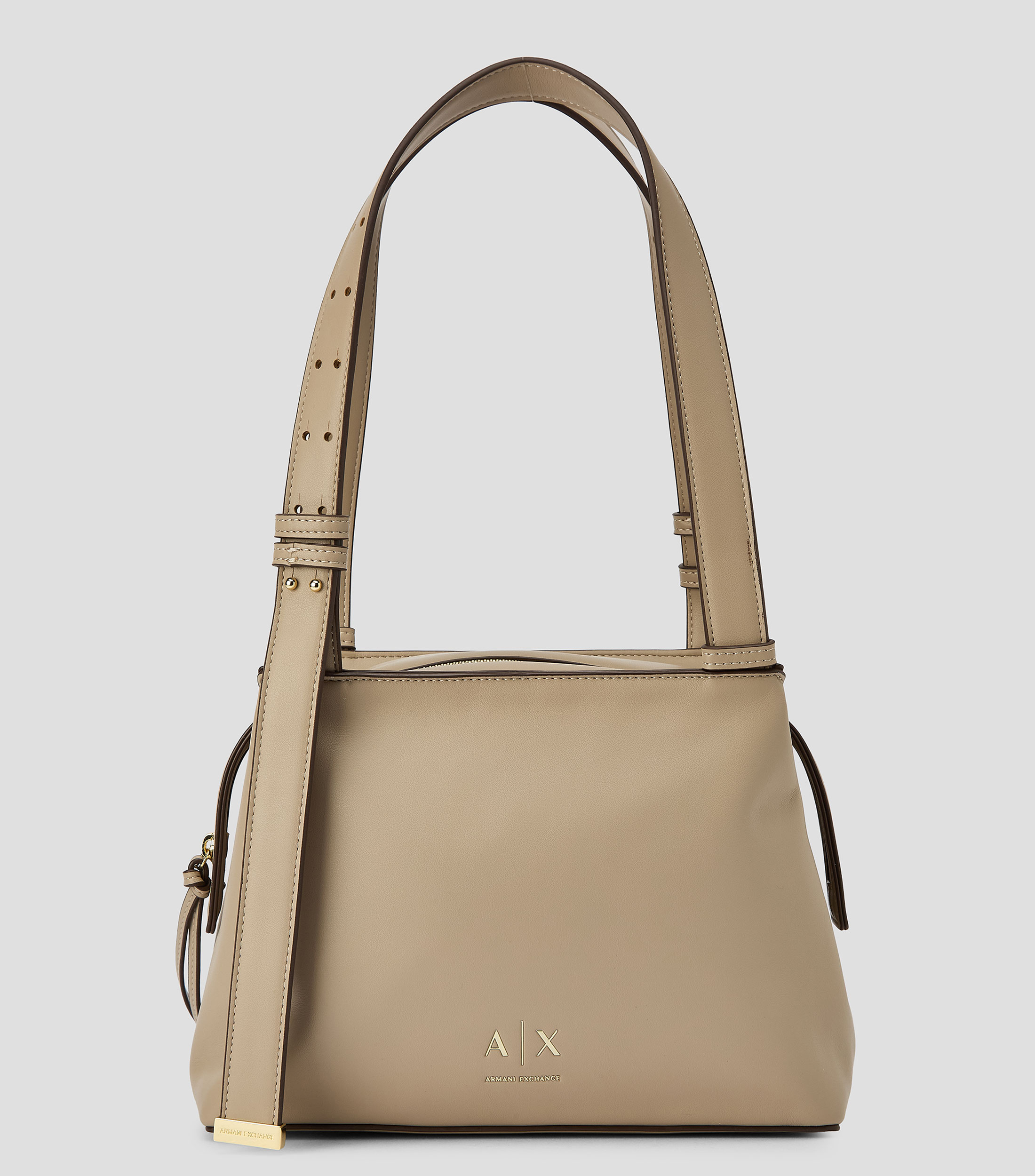 Bolsa shoulder beige shopper lisa Mujer