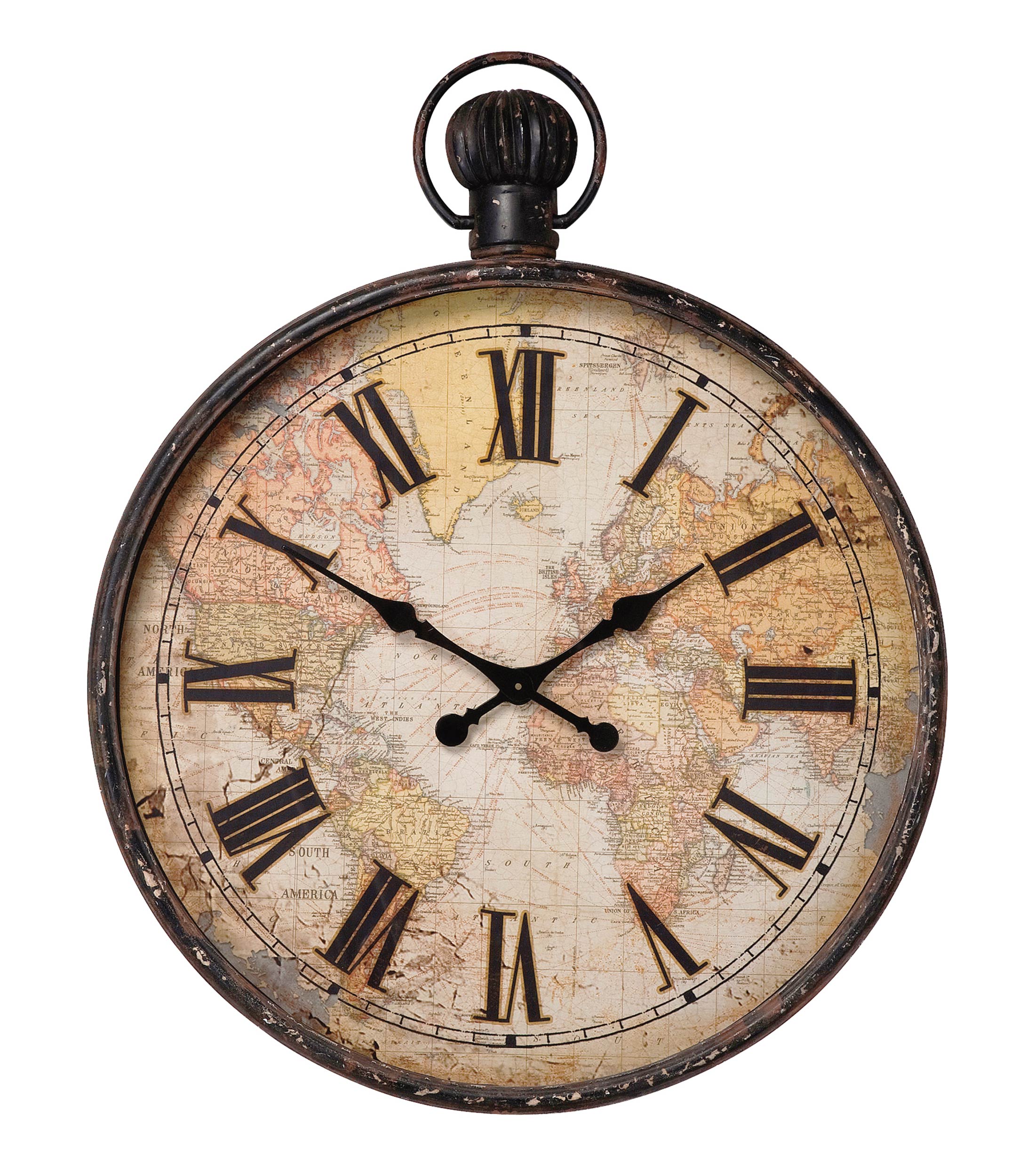 Reloj de Pared European Map
