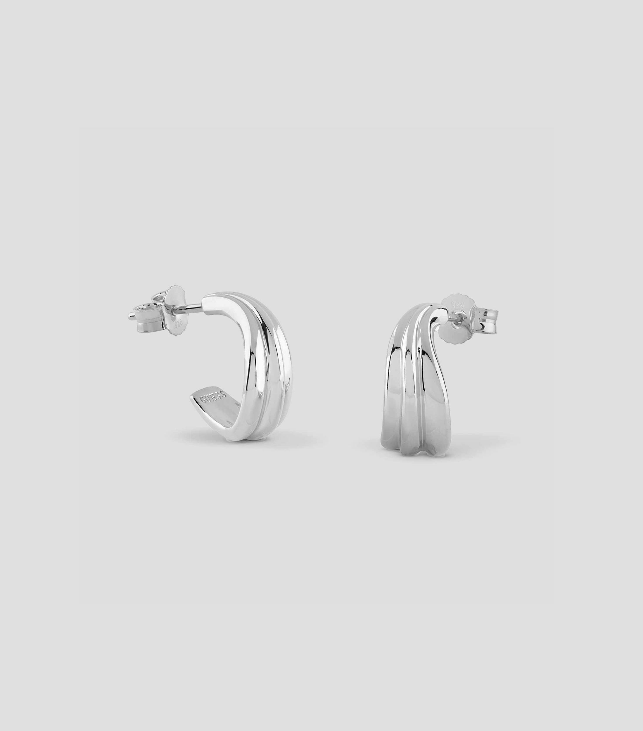 Aretes en plata .925 Silver FLUID Mujer