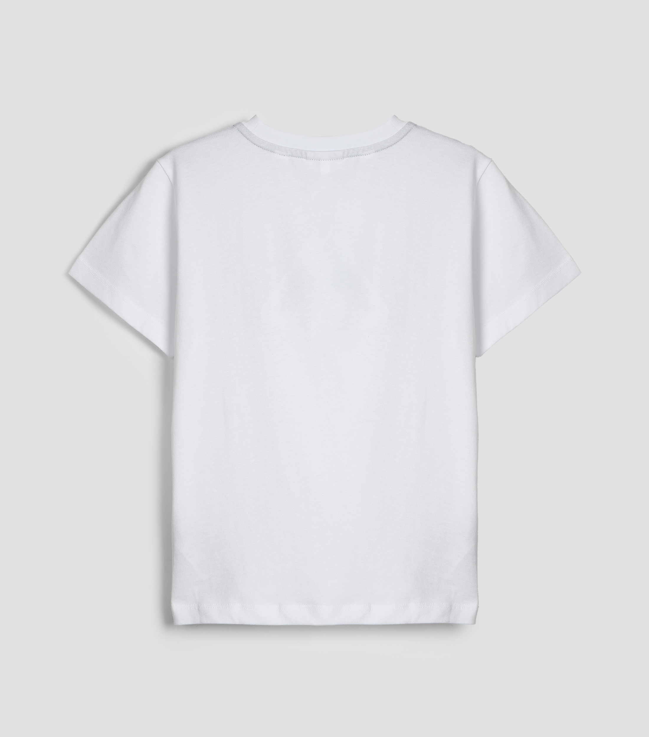 Playera cuello redondo manga corta lisa Niño