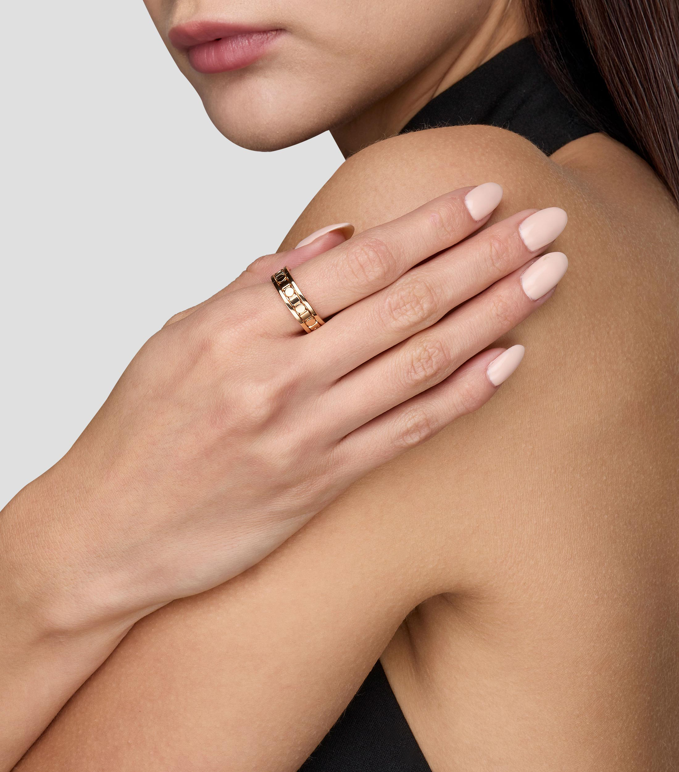Anillo en oro amarillo de 18 kilates Belle Époque Mujer