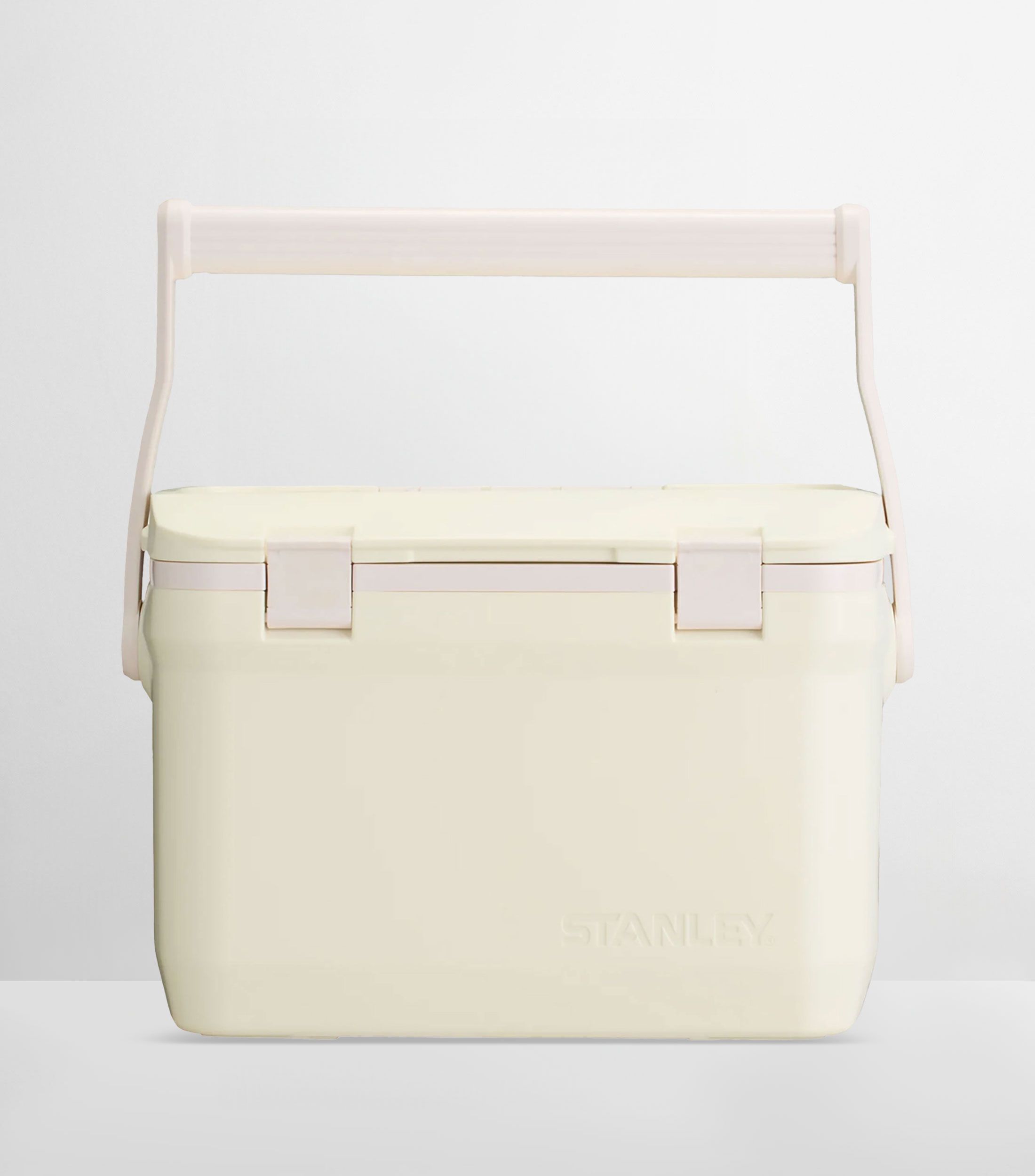 Hielera Stanley Adventure Outdoor Cooler Crema en acero inoxidable 15.1 L