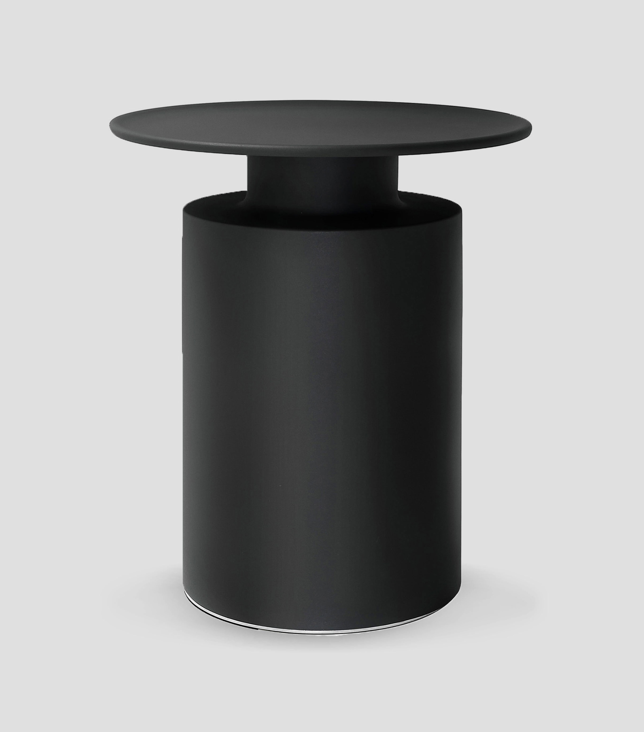 Mesa lateral alta Rook negra