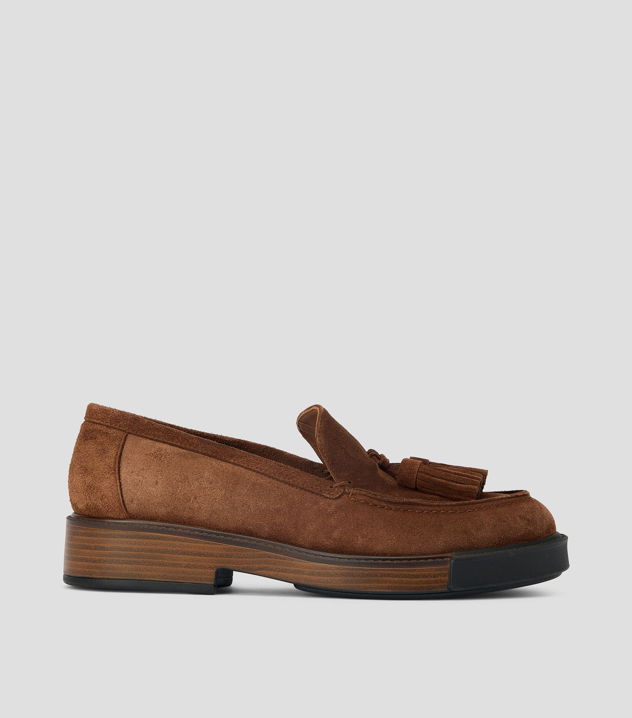 Mocasines Gianna de piel con borlas Mujer