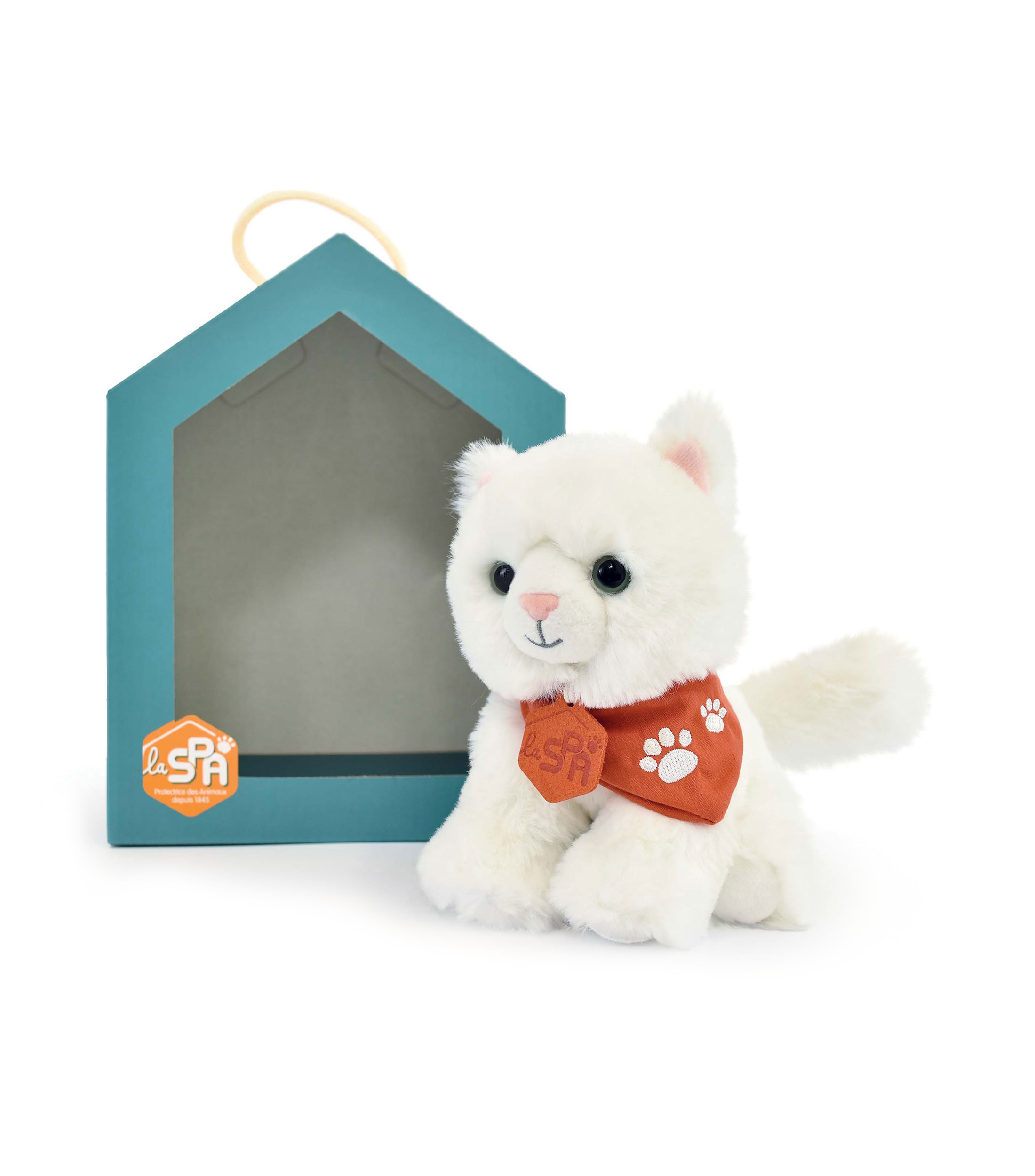 Gatito de Peluche blanco