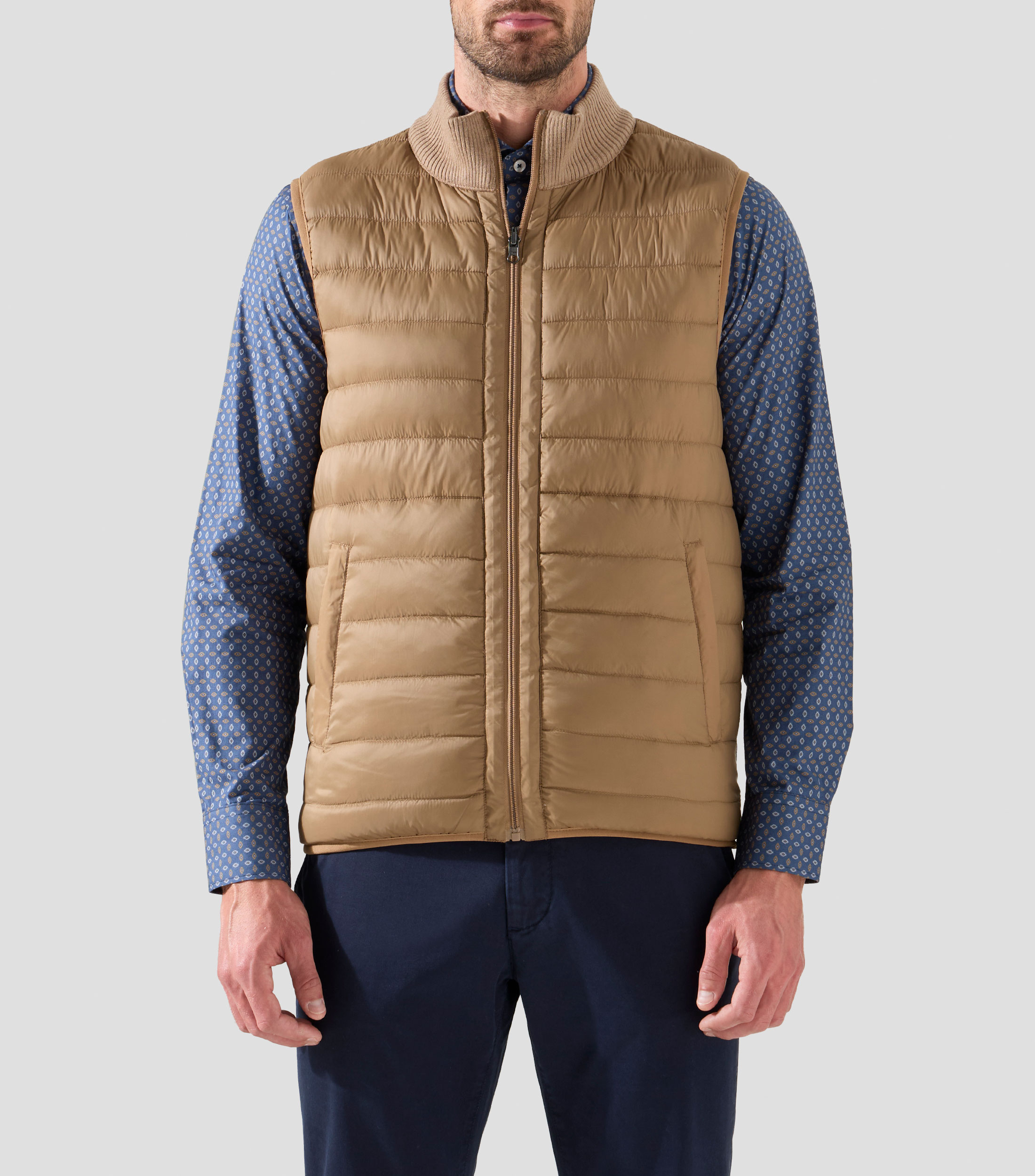 Chaleco capitonado Hombre