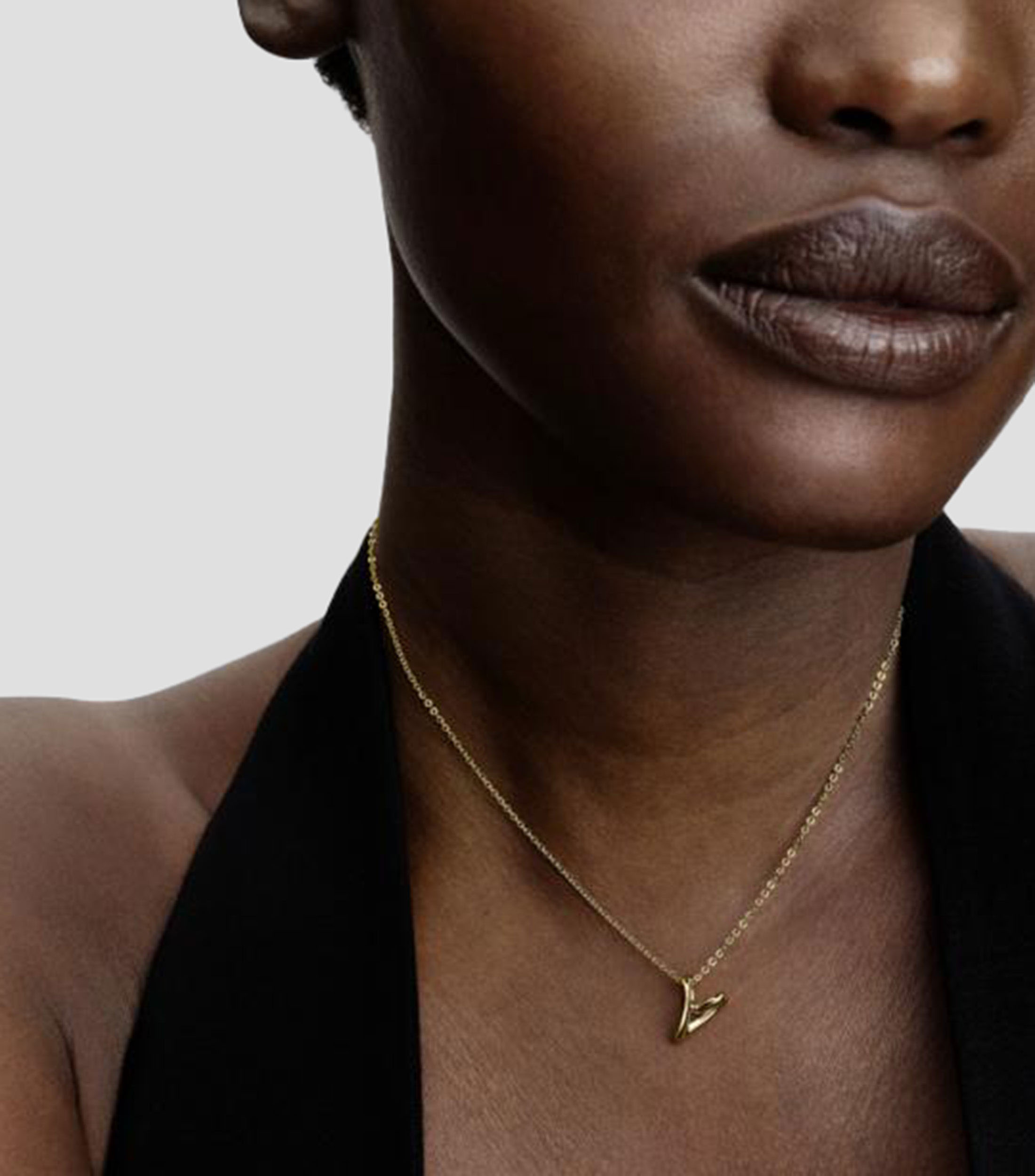 Collar en plata Goldplated Mujer
