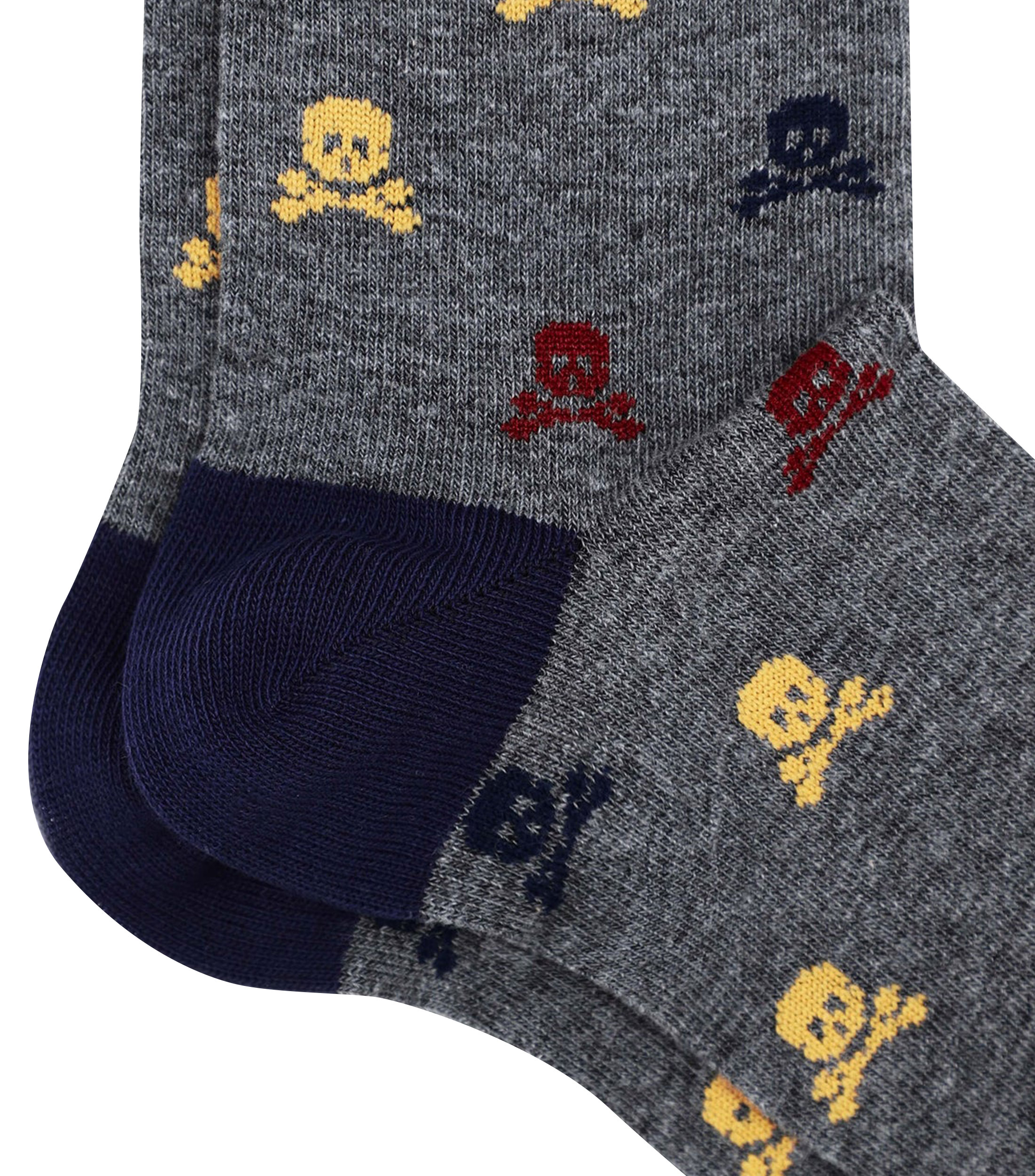 Calcetín con calaveras Hombre