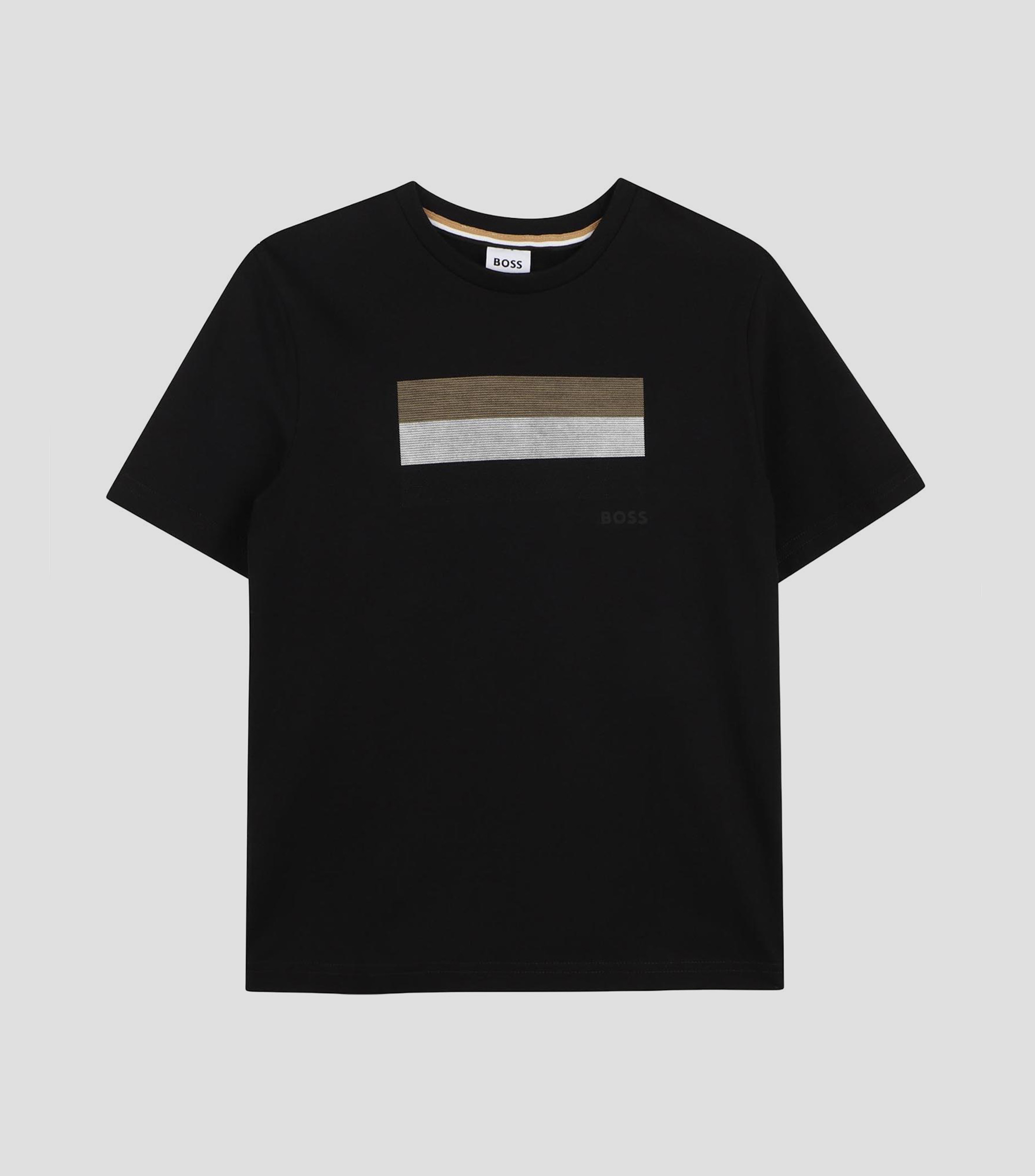 Playera cuello redondo manga corta lisa Niño